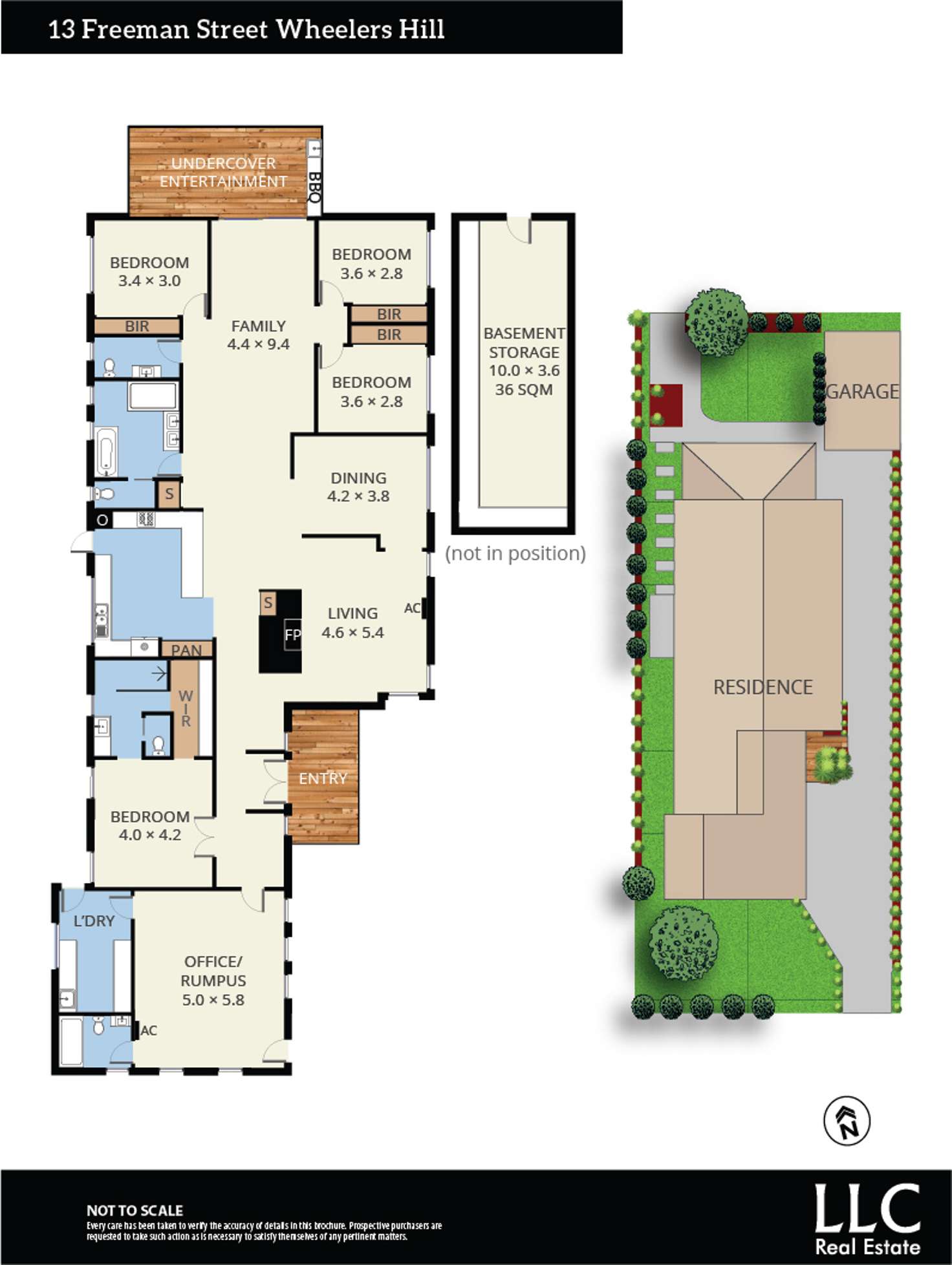Floorplan of Homely house listing, 13 Freeman Street, Wheelers Hill VIC 3150