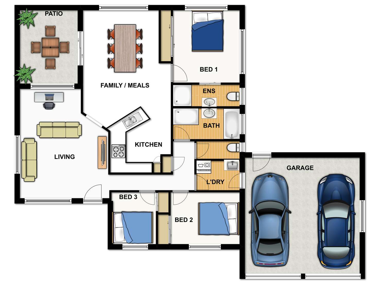 Floorplan of Homely house listing, 9 Conifer Place, Forest Lake QLD 4078