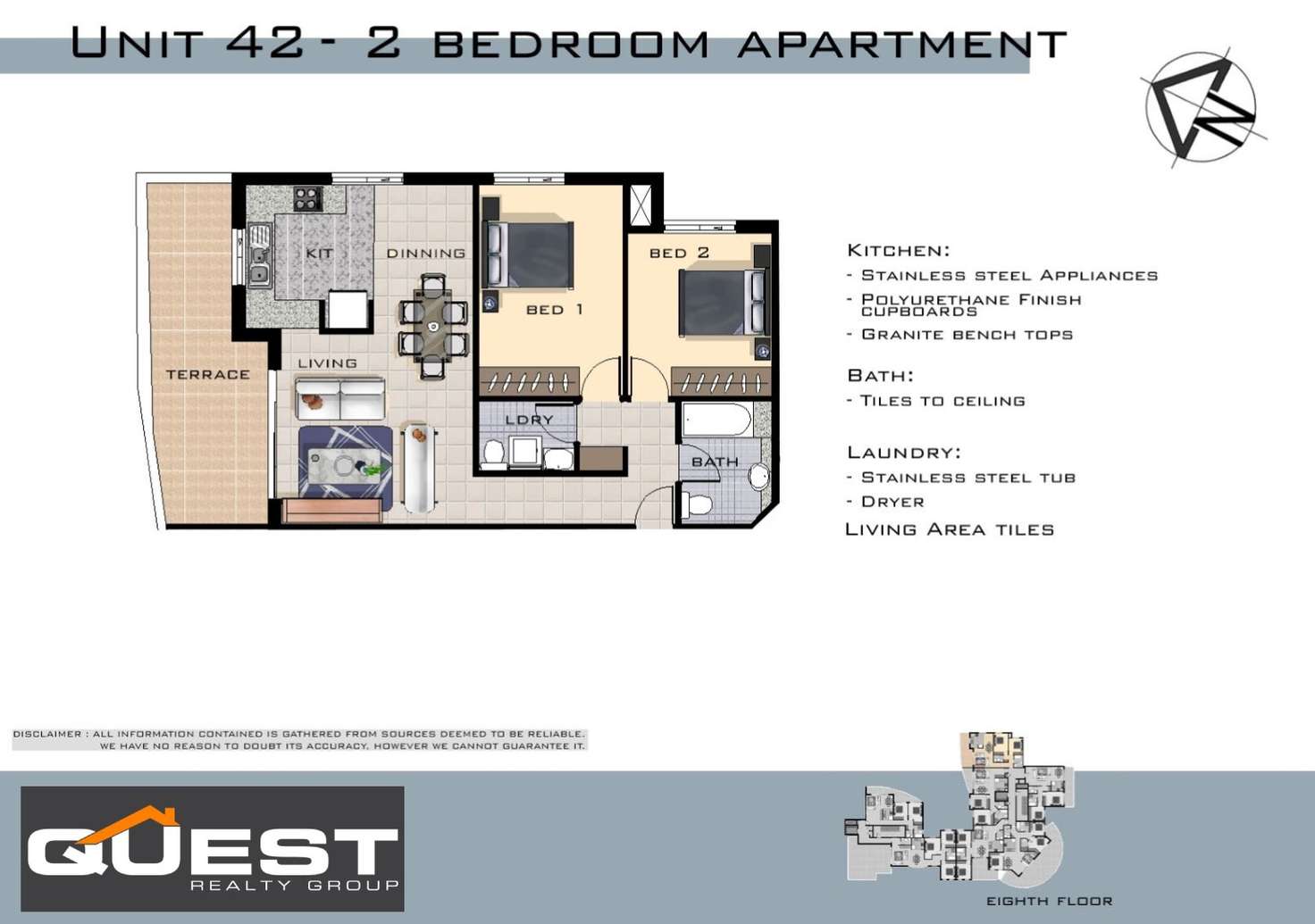 Floorplan of Homely unit listing, 42/7-9 Cross Street, Bankstown NSW 2200