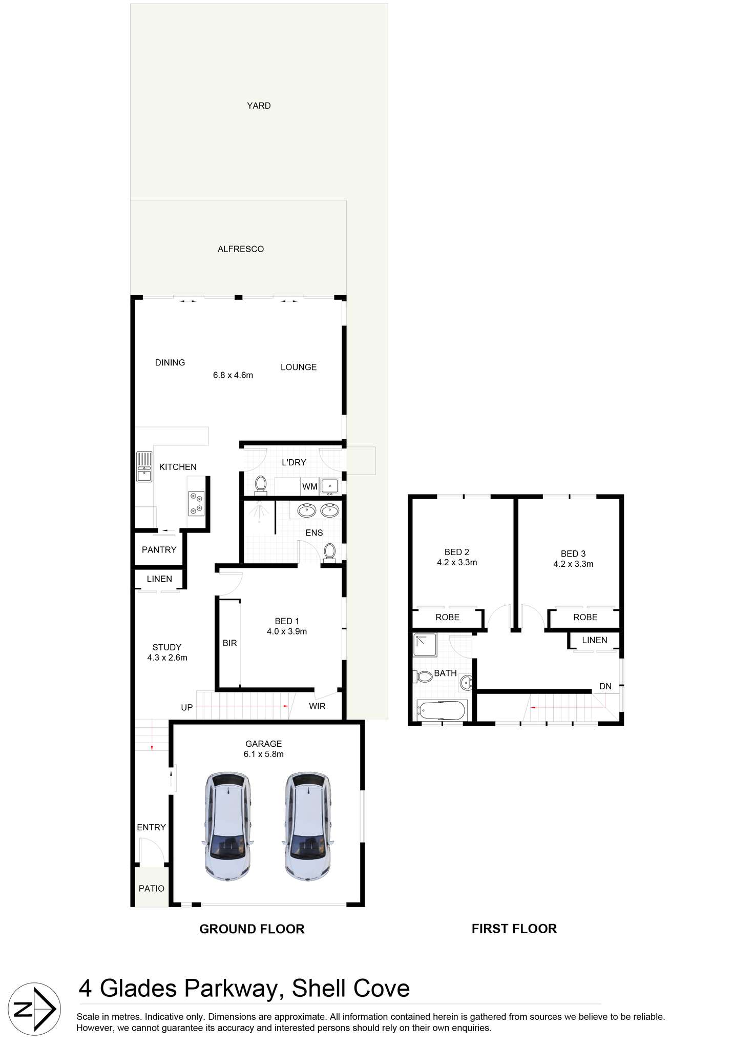 Floorplan of Homely house listing, 4 GLADES PARKWAY, Shell Cove NSW 2529