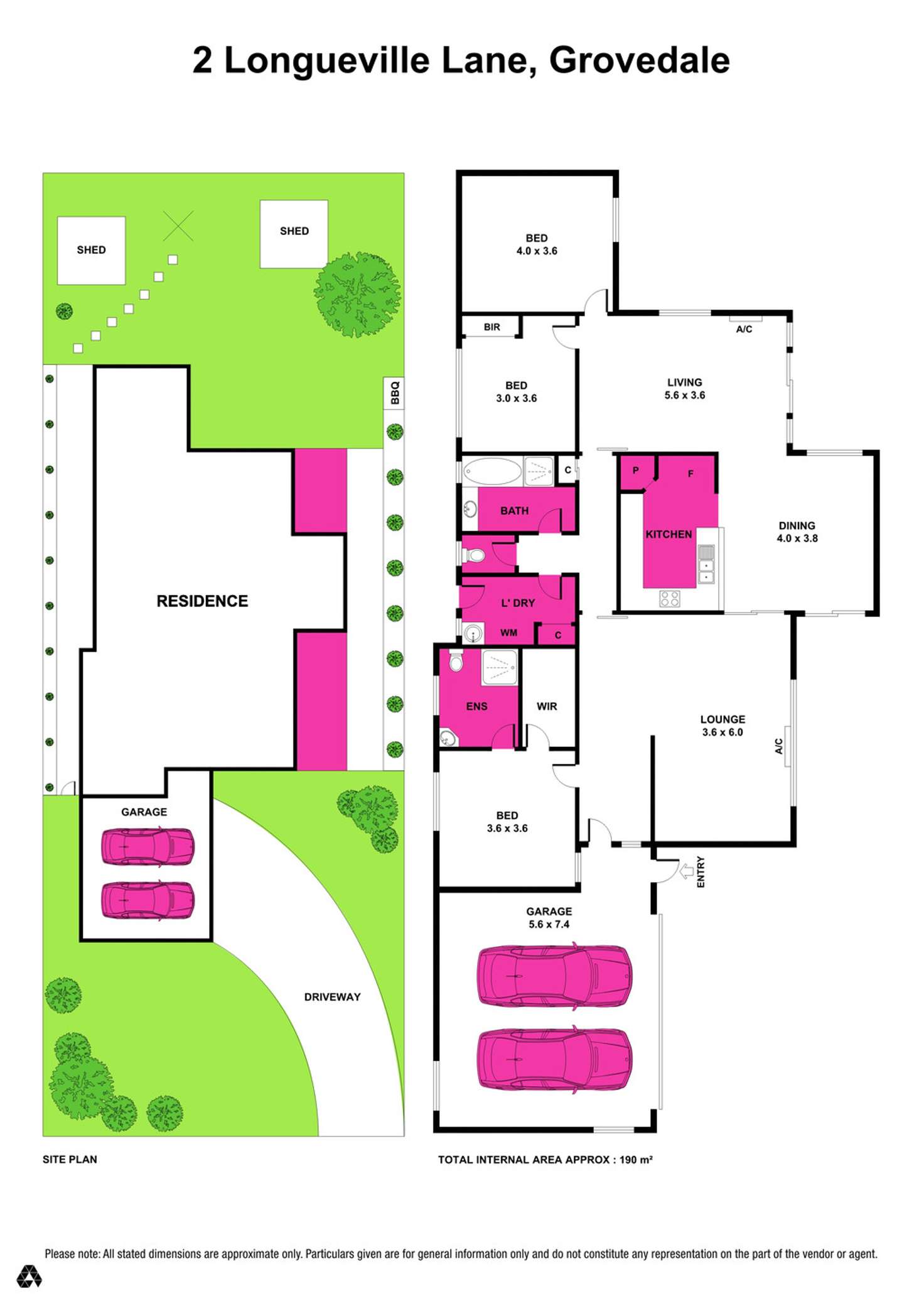 Floorplan of Homely house listing, 2 Longueville Lane, Grovedale VIC 3216