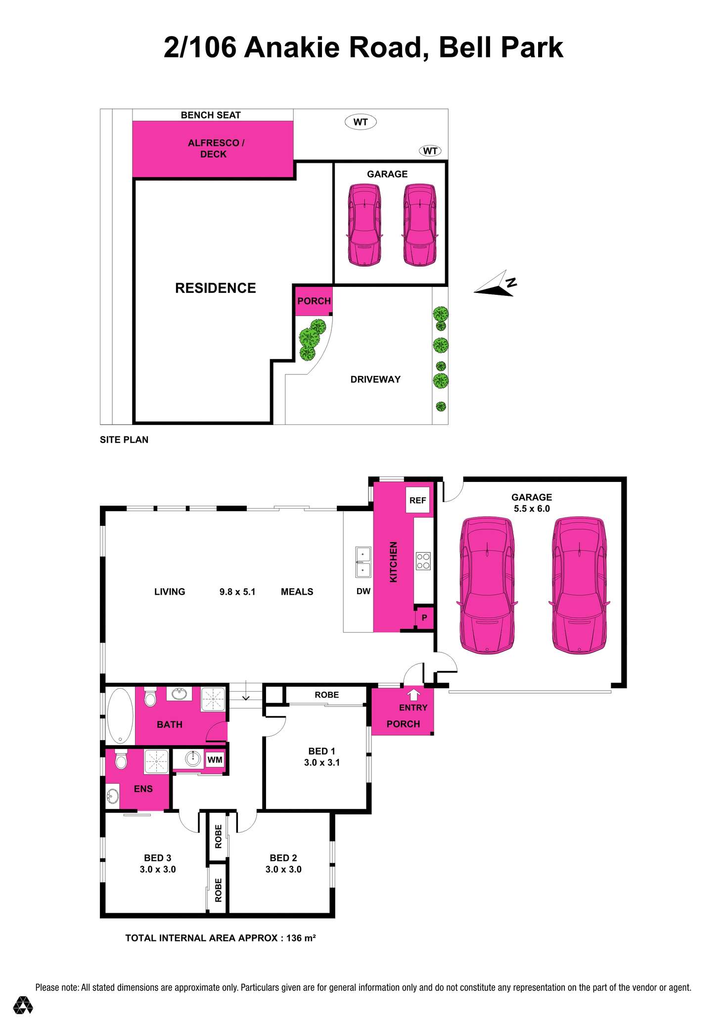 Floorplan of Homely house listing, 2/106 Anakie Road, Bell Park VIC 3215