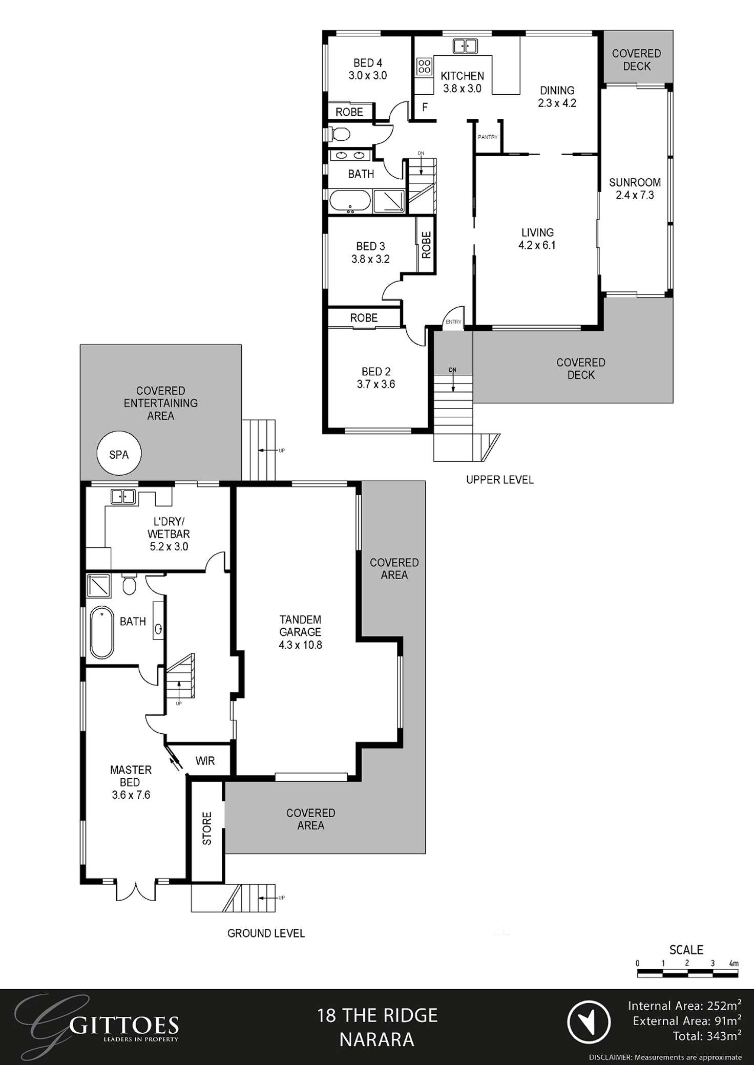 Floorplan of Homely house listing, 18 The Ridge, Narara NSW 2250