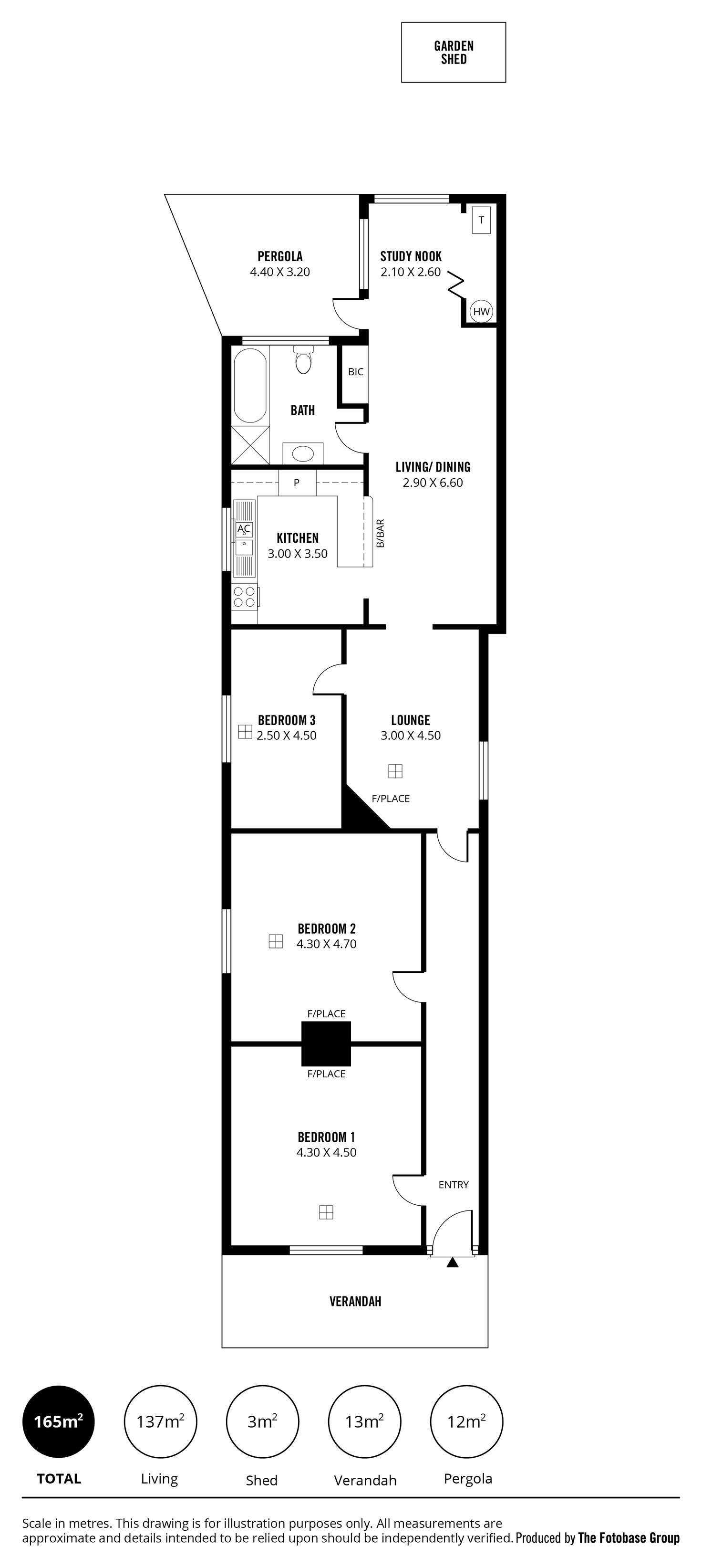 Floorplan of Homely house listing, 44 Gilbert Street, Gilberton SA 5081