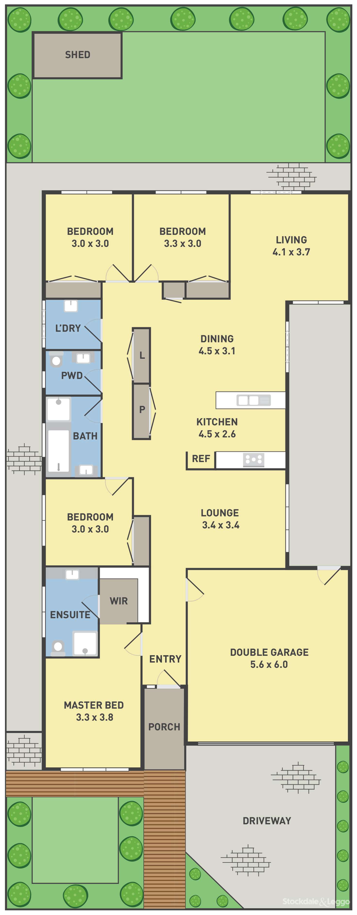 Floorplan of Homely house listing, 26 Straw Flower Circuit, Greenvale VIC 3059