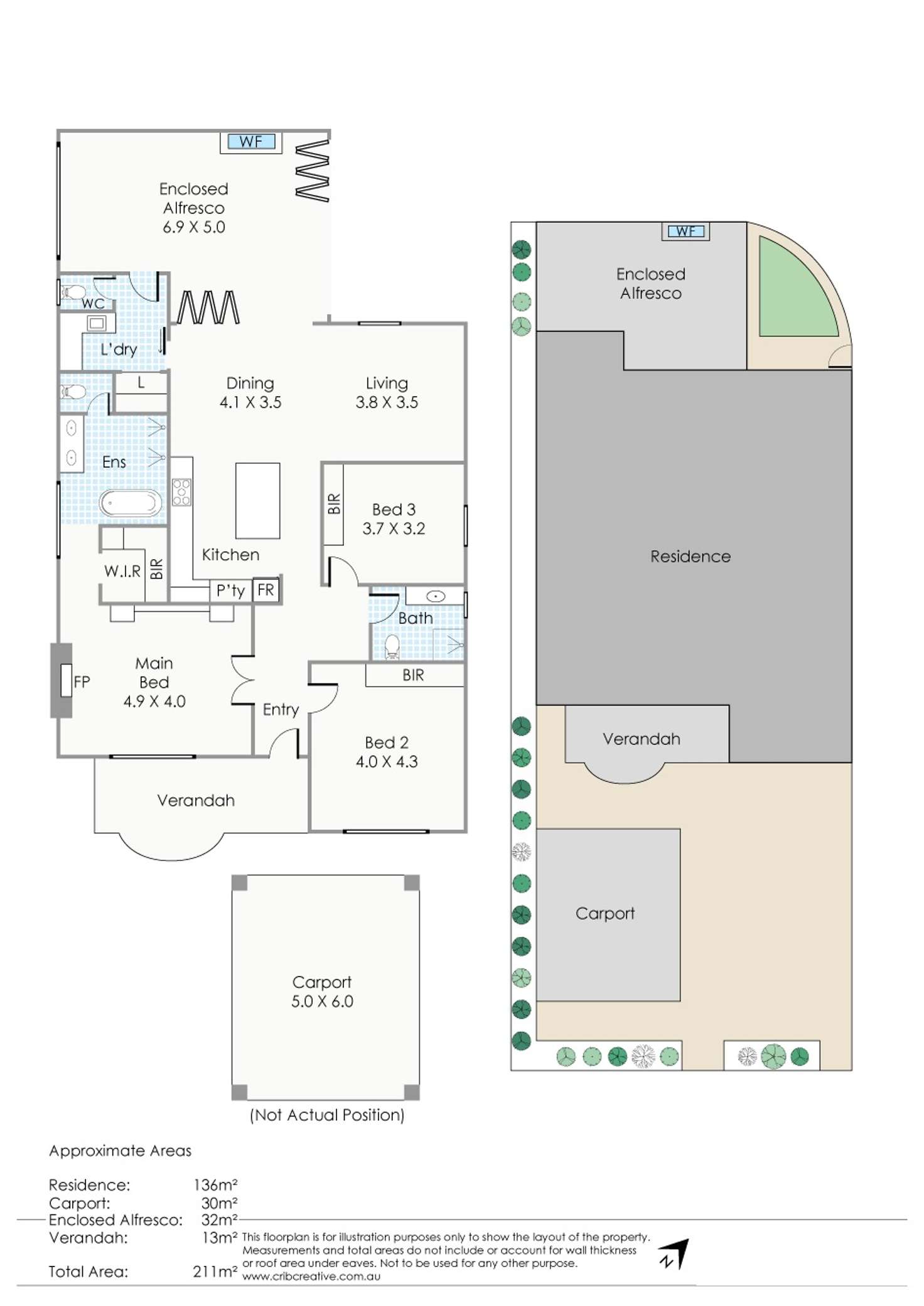Floorplan of Homely house listing, 89 North Street, Mount Lawley WA 6050