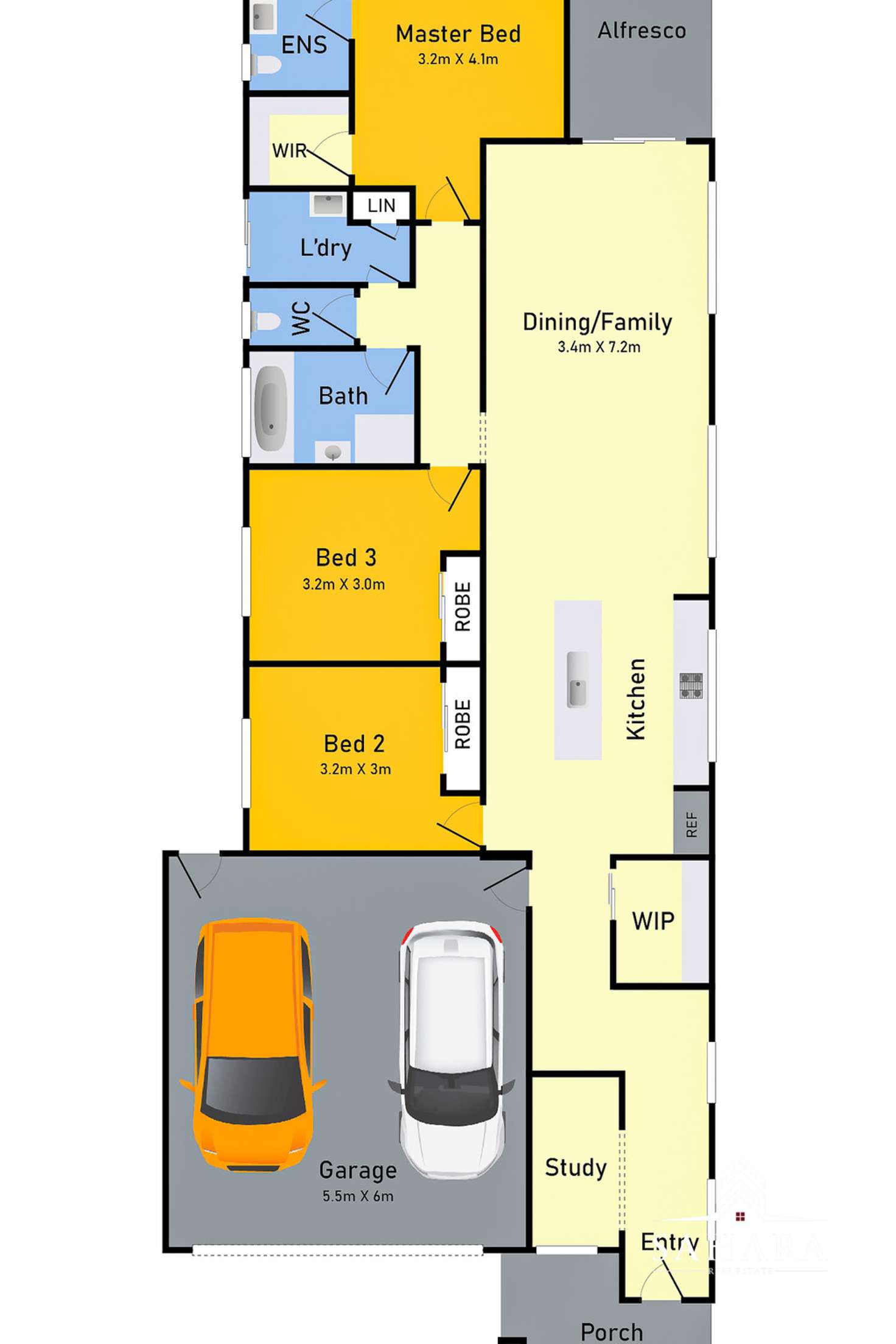 Floorplan of Homely house listing, 9 Ganesha Street, Truganina VIC 3029