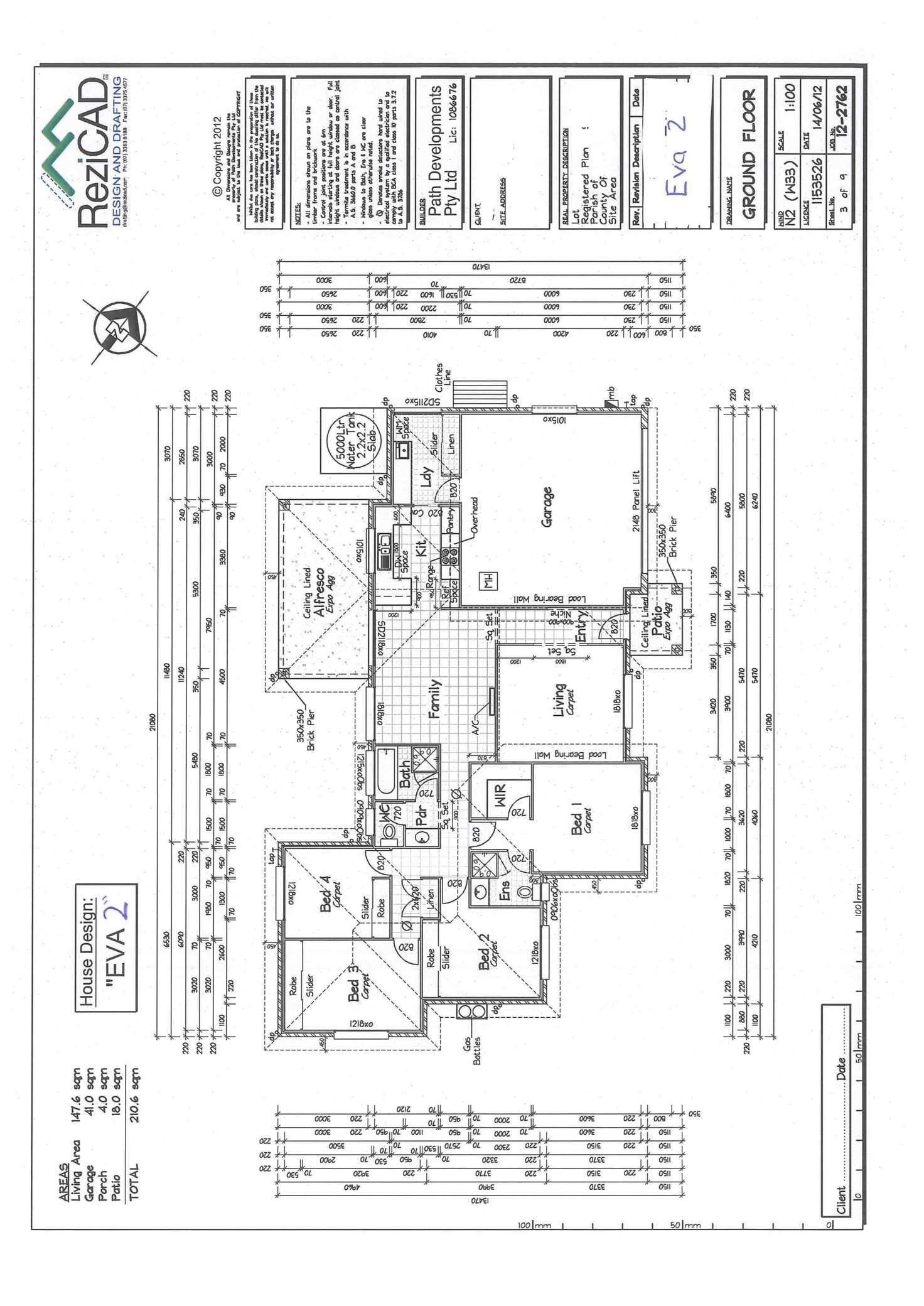 Floorplan of Homely residentialLand listing, 41 Lanita Road, Ferny Grove QLD 4055