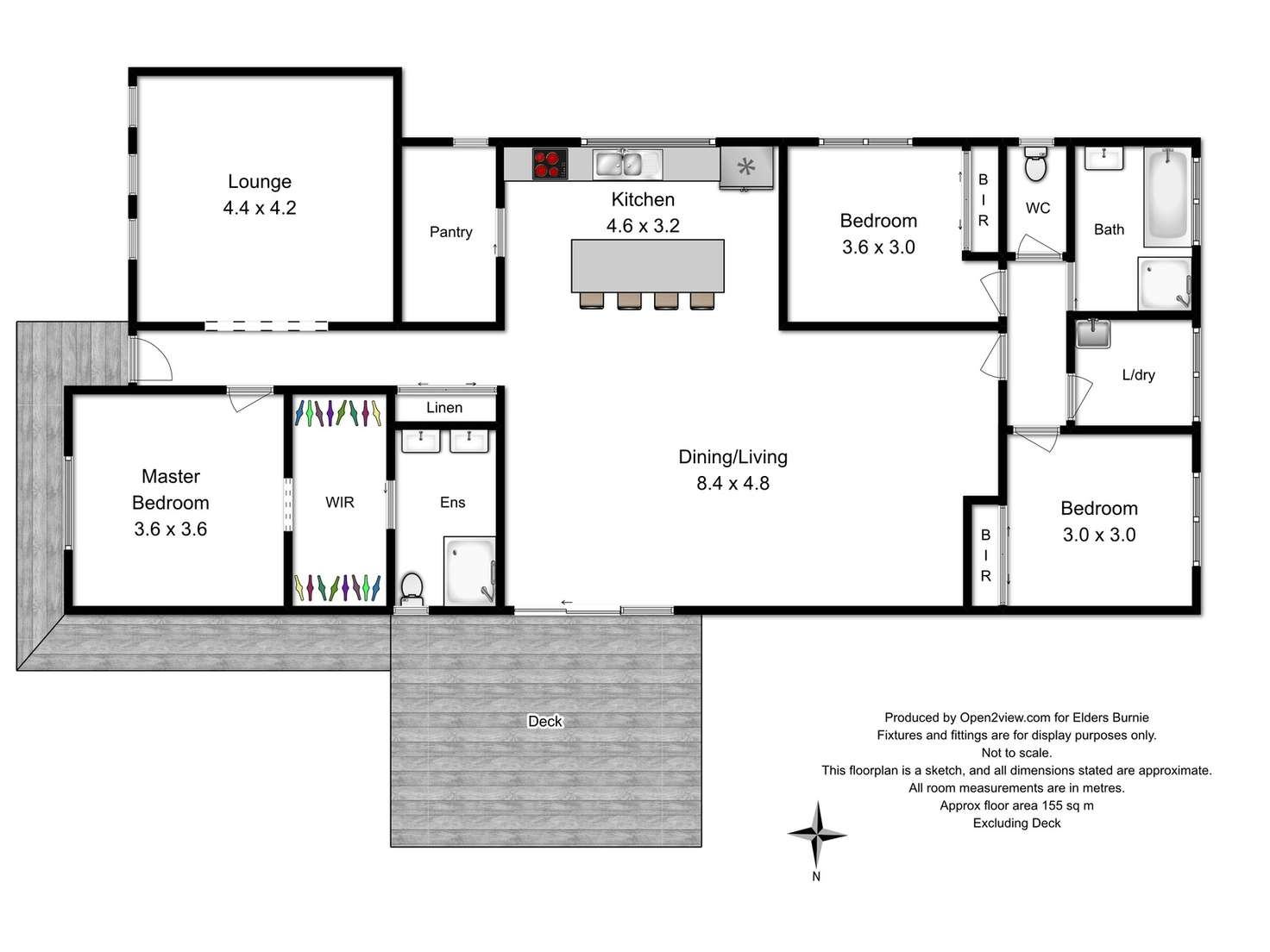 Floorplan of Homely house listing, 7 Ramsden Street, Somerset TAS 7322