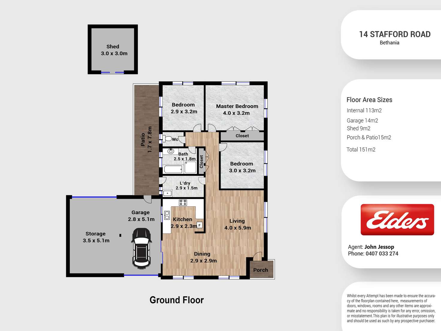 Floorplan of Homely house listing, 14 Strafford Road, Bethania QLD 4205