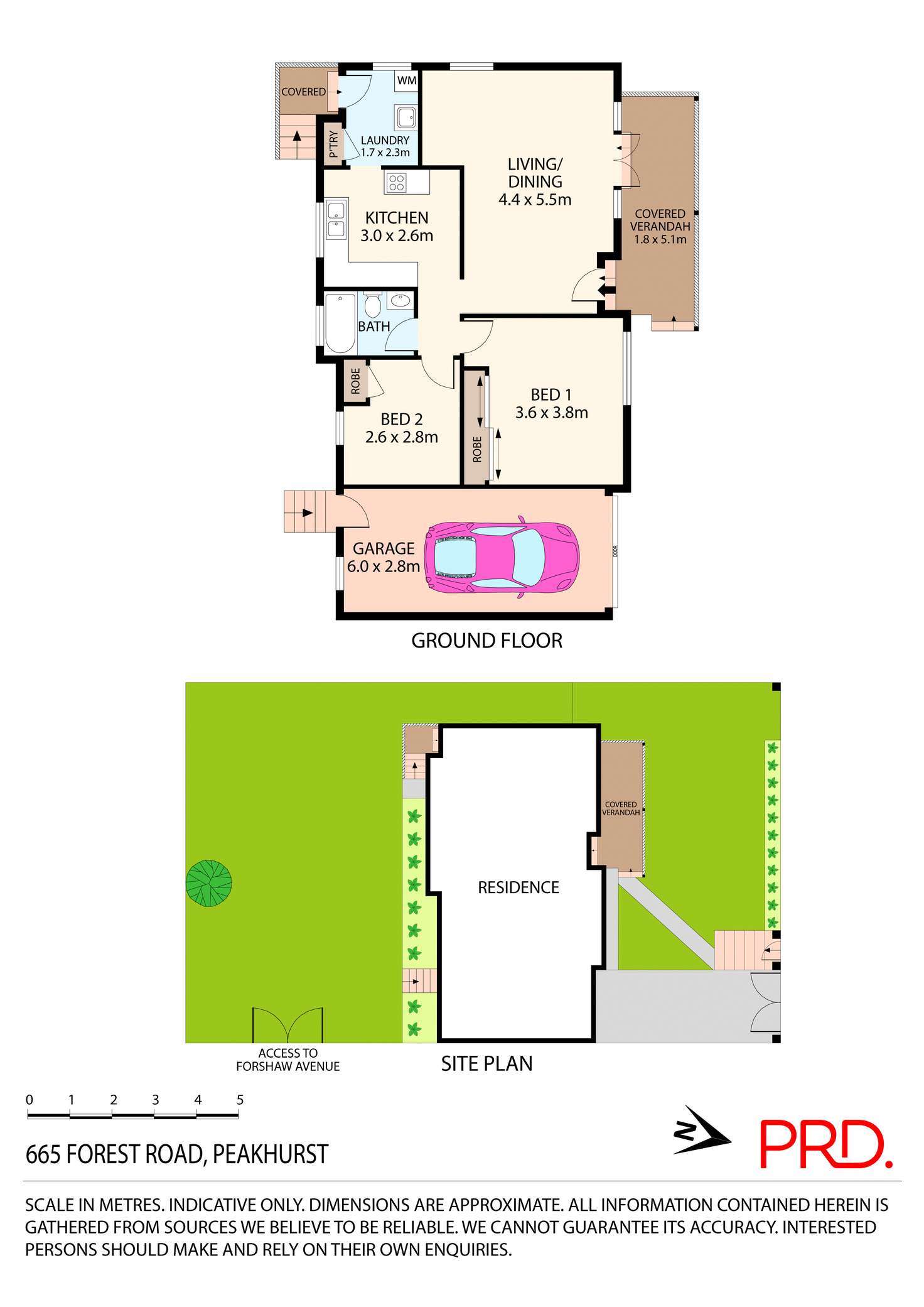 Floorplan of Homely house listing, 665 Forest Road, Peakhurst NSW 2210