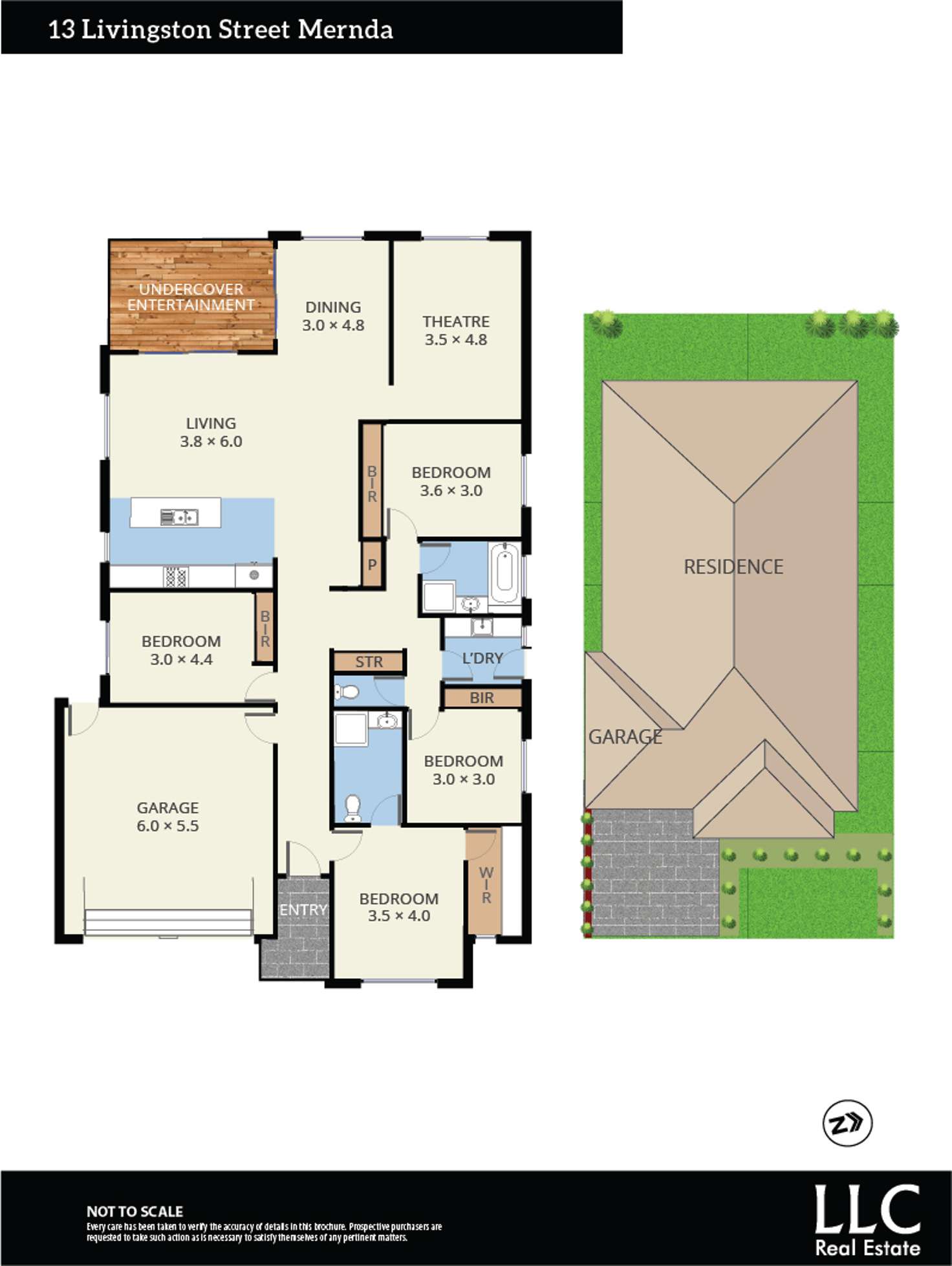Floorplan of Homely house listing, 13 Livingston Street, Mernda VIC 3754