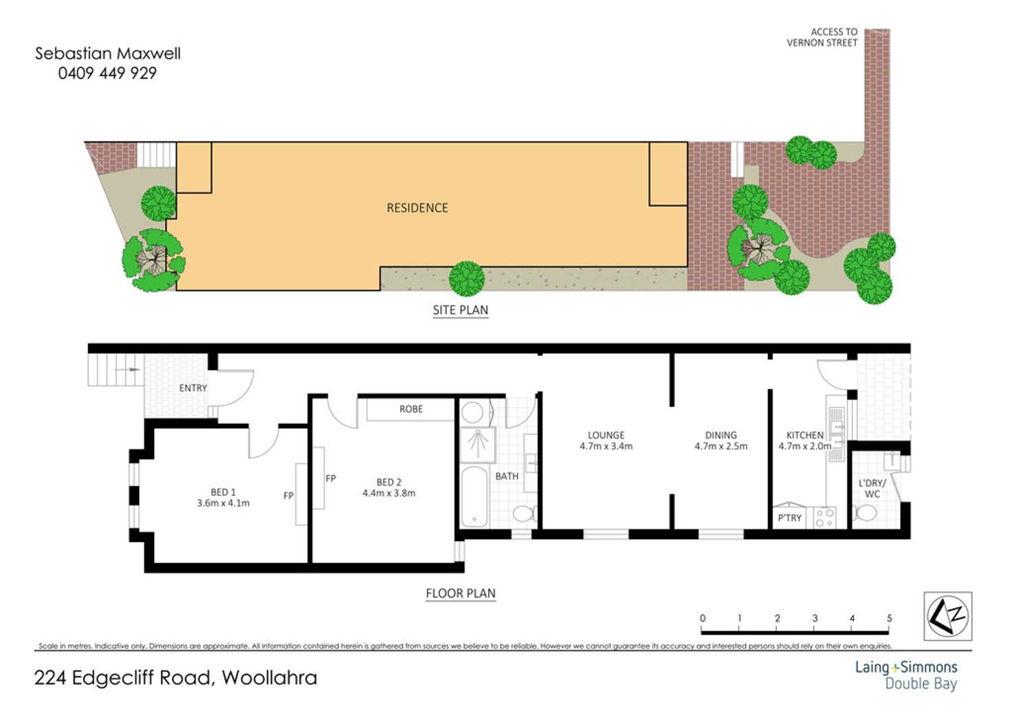 Floorplan of Homely house listing, 224 Edgecliff Road, Woollahra NSW 2025