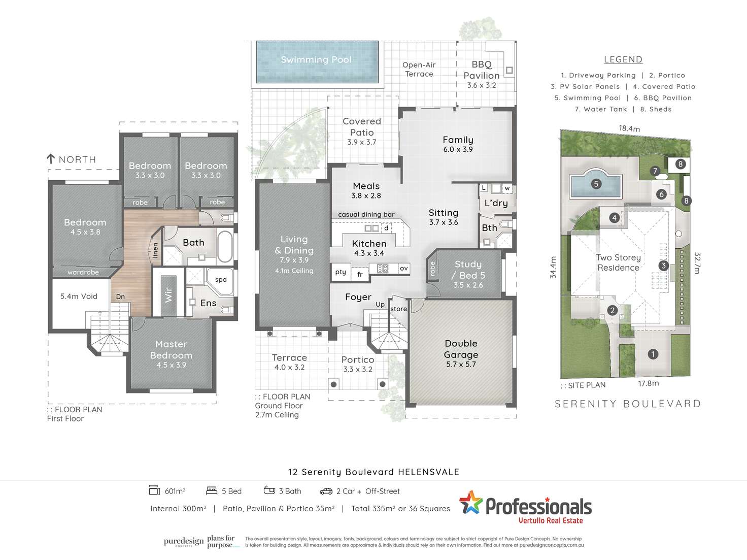Floorplan of Homely house listing, 12 Serenity Boulevard, Helensvale QLD 4212