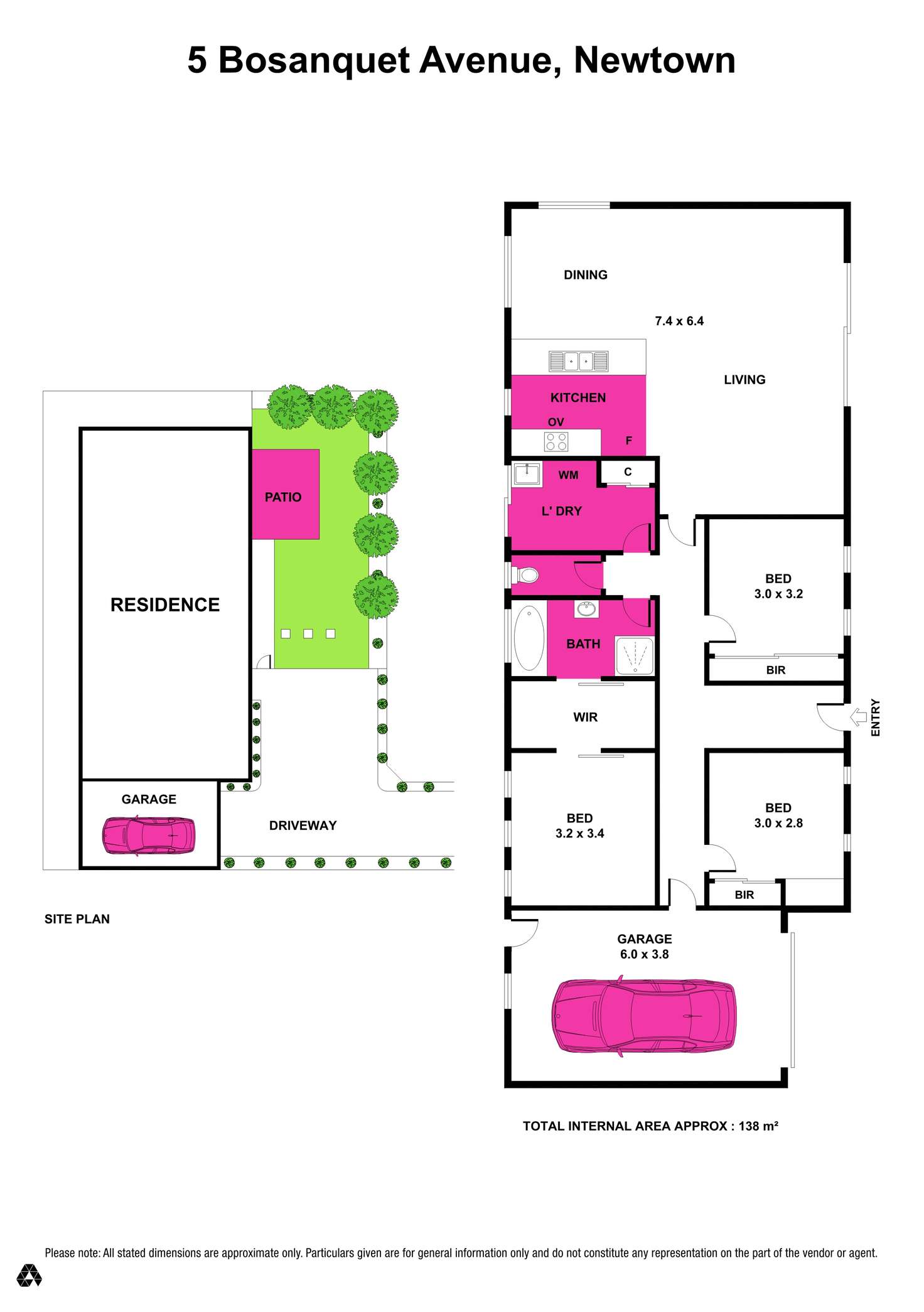 Floorplan of Homely house listing, 5 Bosanquet Avenue, Newtown VIC 3220