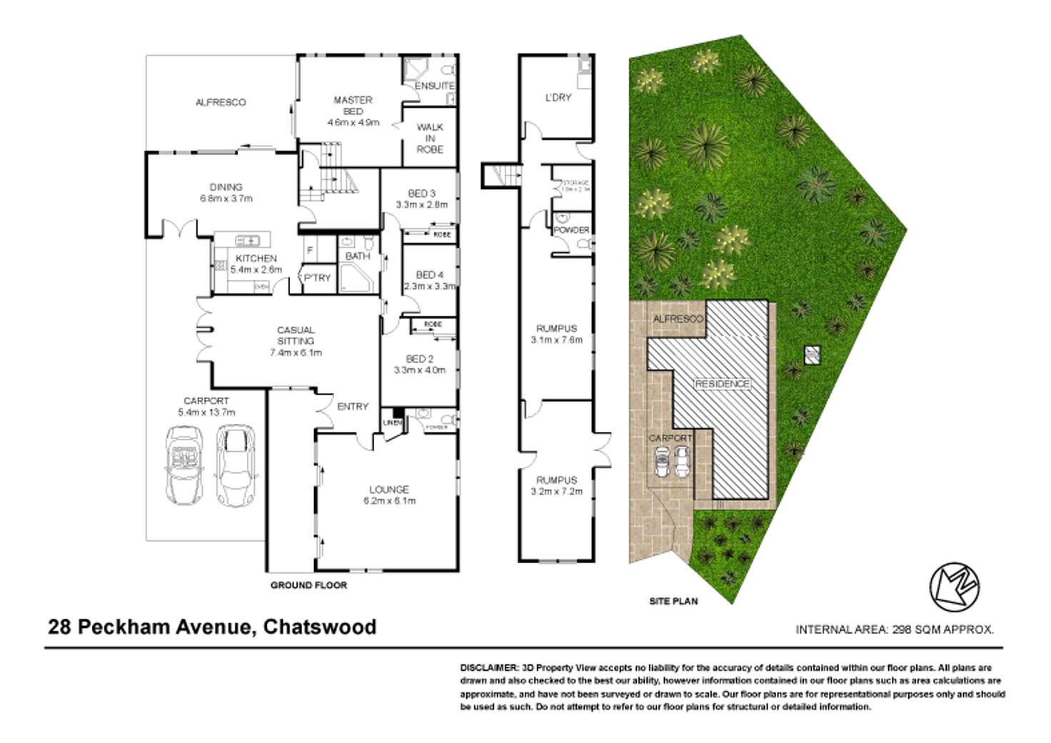 Floorplan of Homely house listing, 28 Peckham Avenue, Chatswood NSW 2067
