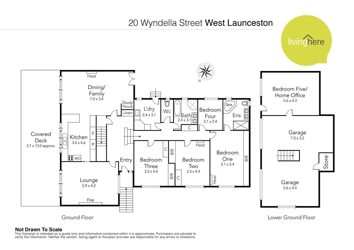 Floorplan of Homely house listing, 20 Wyndella Street, West Launceston TAS 7250