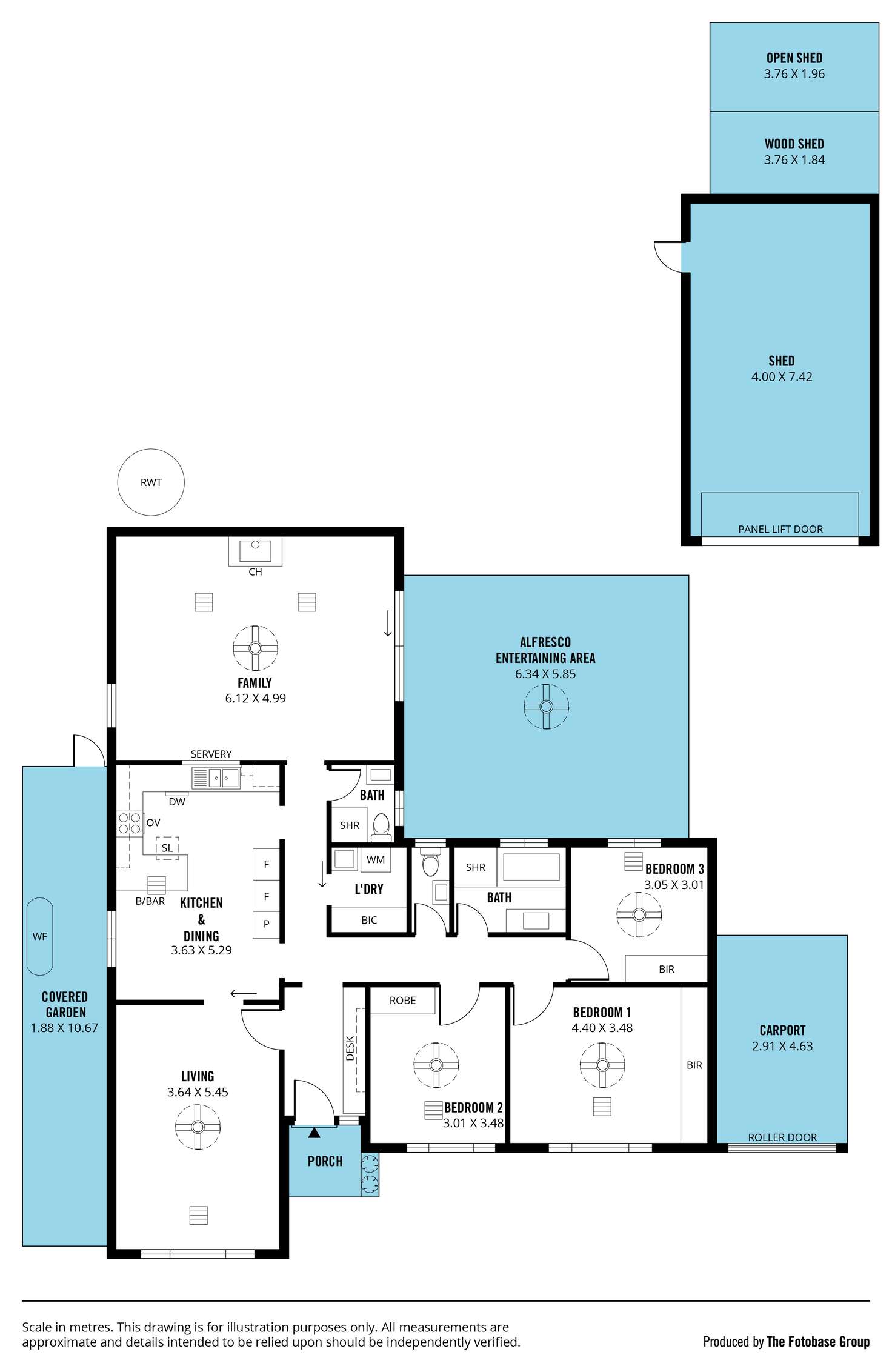 Floorplan of Homely house listing, 3 Hinkley Road, Morphett Vale SA 5162
