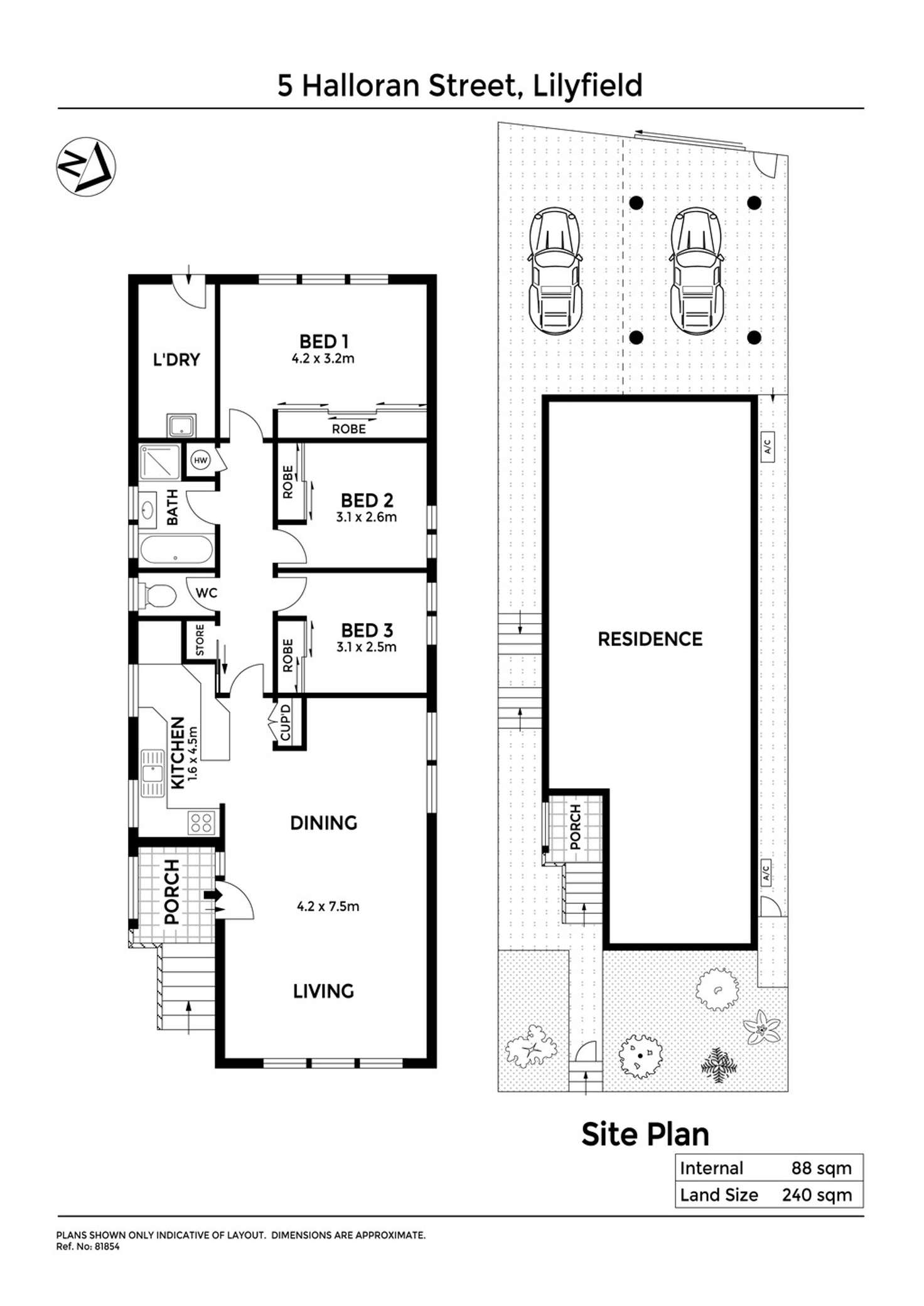 Floorplan of Homely house listing, 5 Halloran Street, Lilyfield NSW 2040