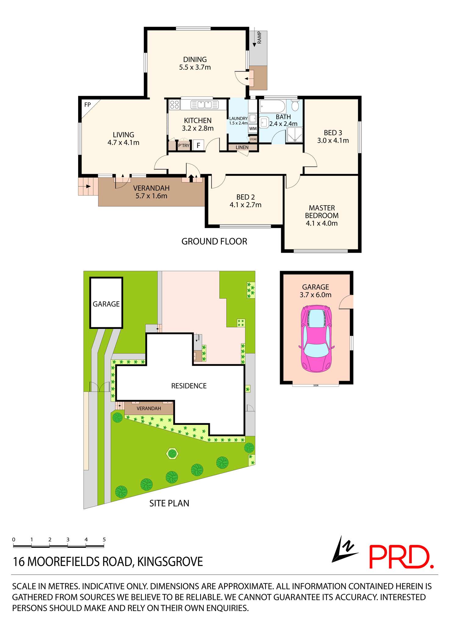 Floorplan of Homely house listing, 16 Moorefields Road, Kingsgrove NSW 2208