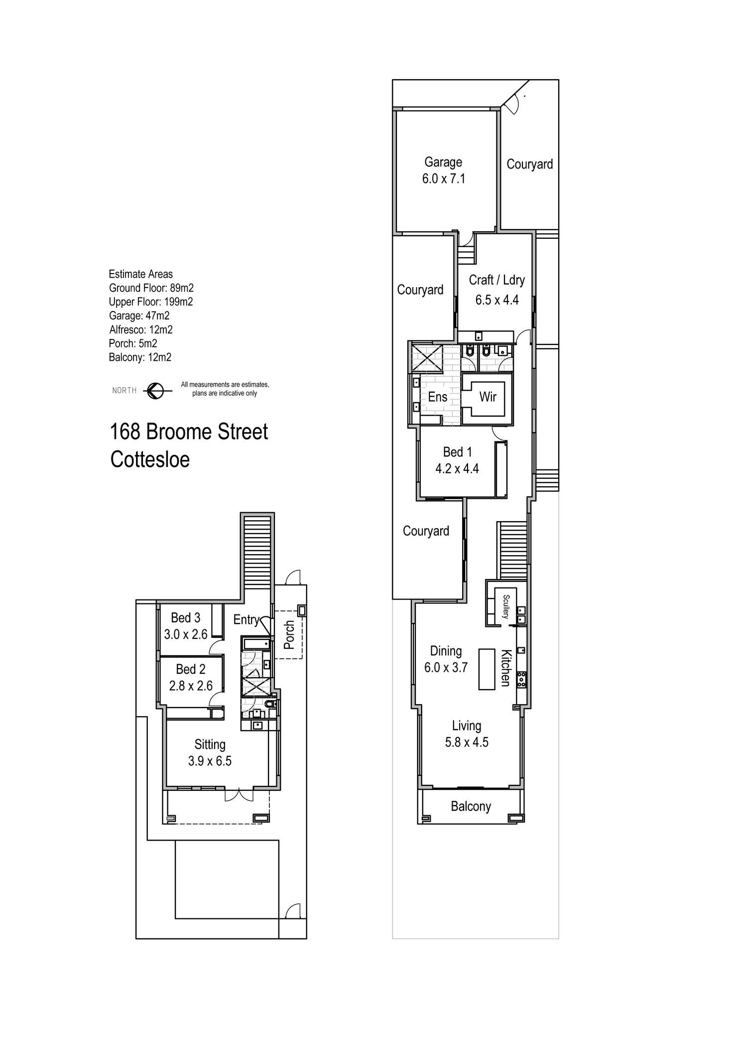 Floorplan of Homely house listing, 168 Broome Street, Cottesloe WA 6011