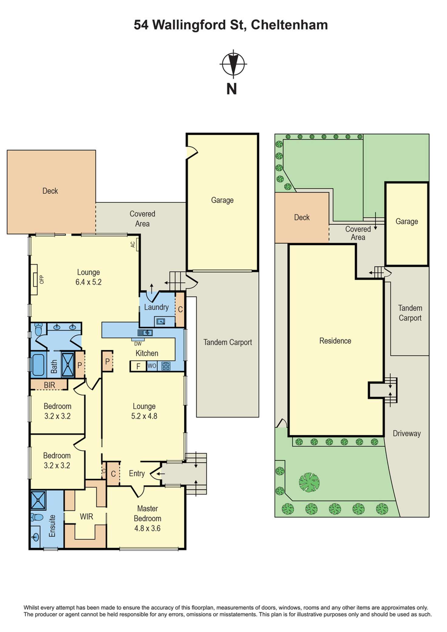 Floorplan of Homely house listing, 54 Wallingford Street, Cheltenham VIC 3192