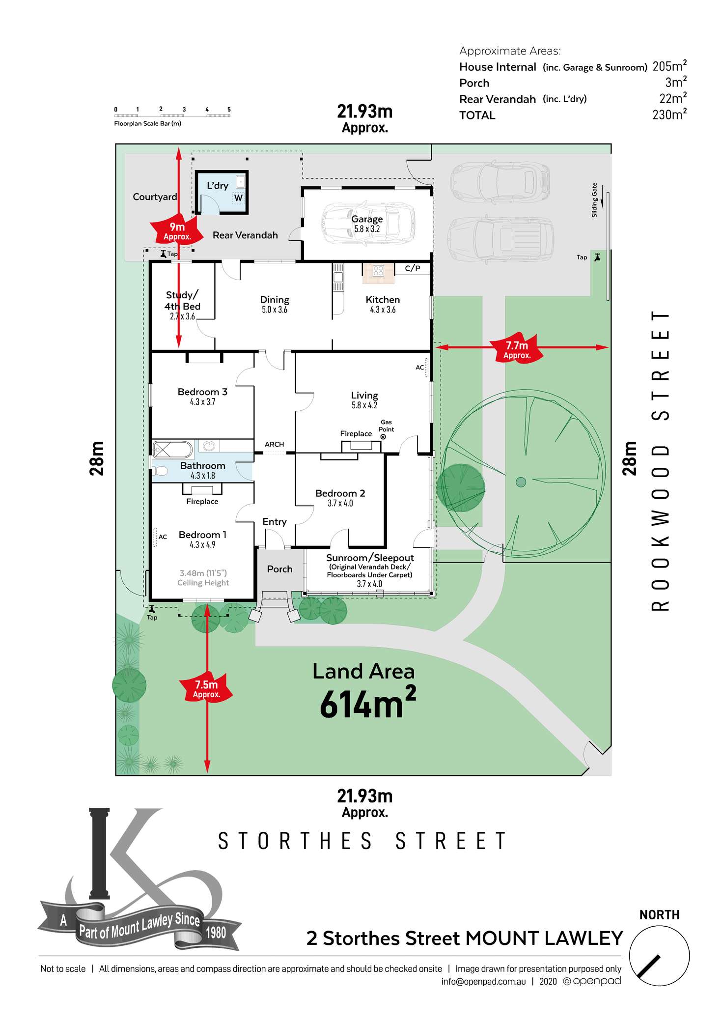 Floorplan of Homely house listing, 2 Storthes Street, Mount Lawley WA 6050