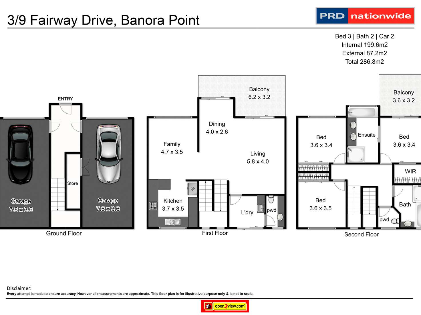 Floorplan of Homely unit listing, 3/9 Fairway Drive, Banora Point NSW 2486