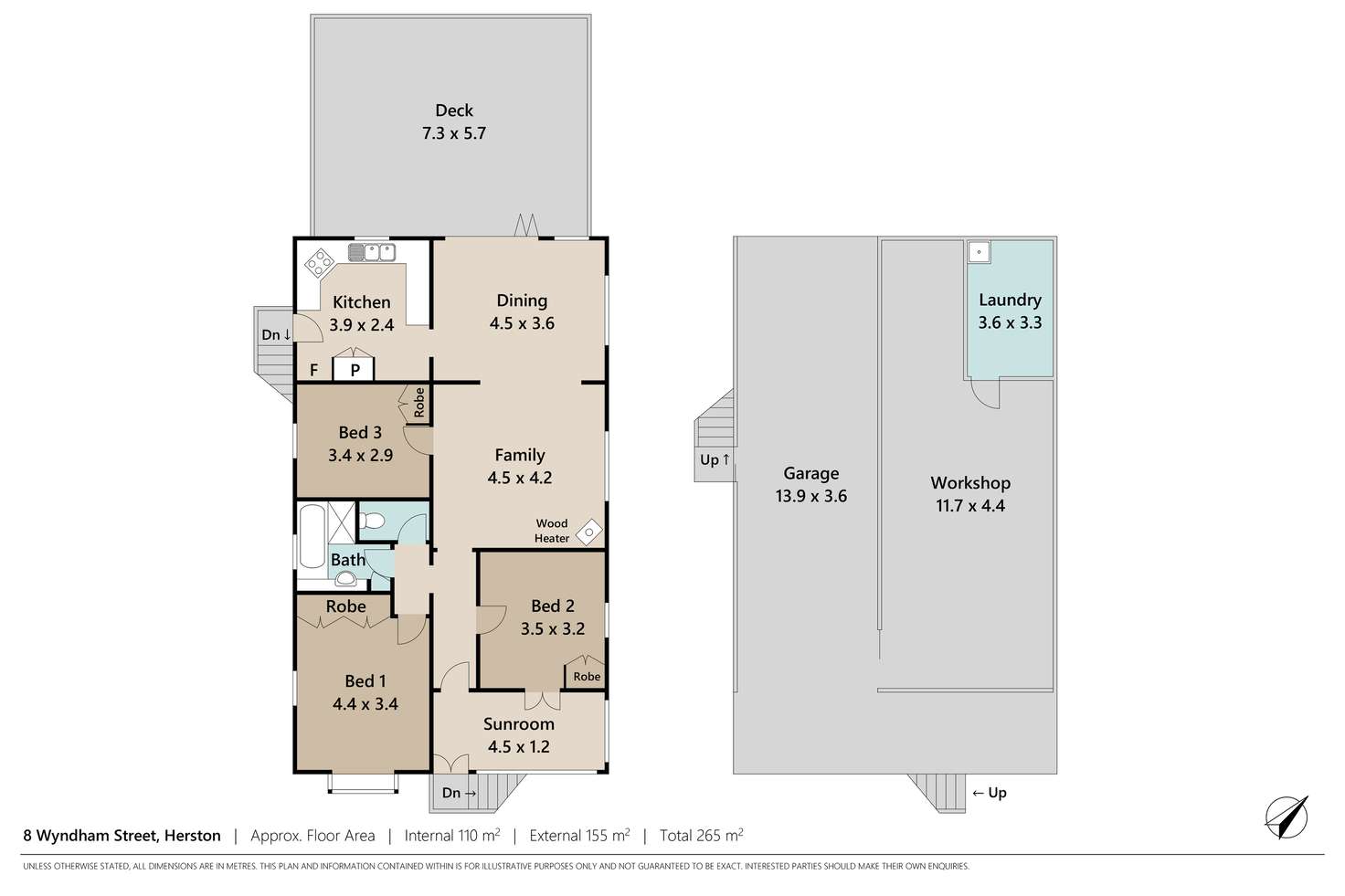 Floorplan of Homely house listing, 8 Wyndham Street, Herston QLD 4006