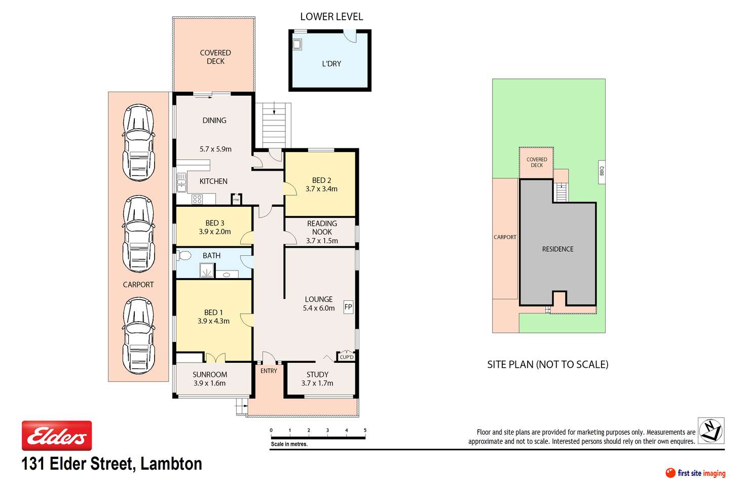 Floorplan of Homely house listing, 131 ELDER STREET, Lambton NSW 2299