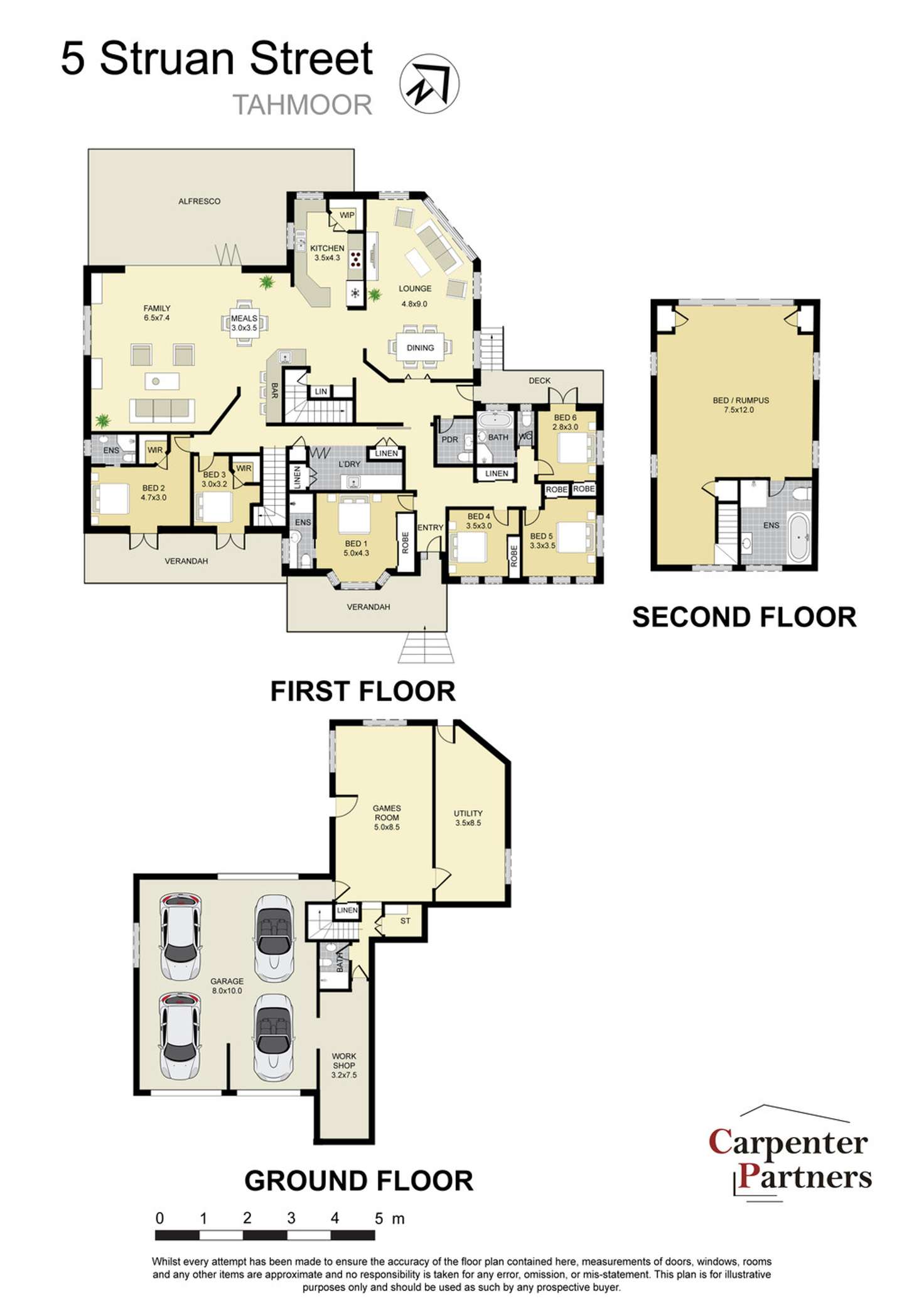 Floorplan of Homely house listing, 5 Struan Street, Tahmoor NSW 2573