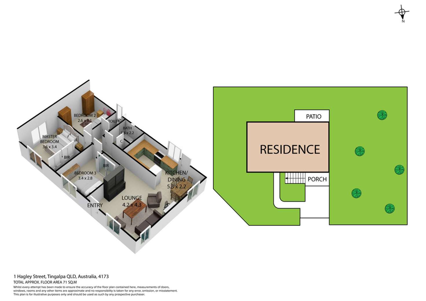 Floorplan of Homely house listing, 1 Hagley Street, Tingalpa QLD 4173
