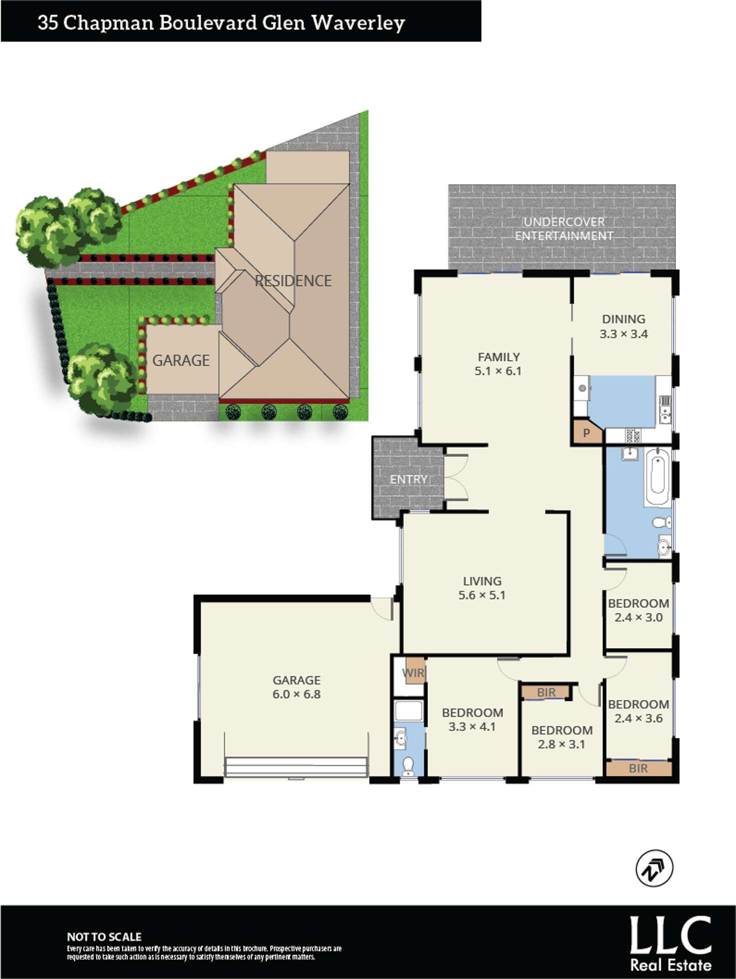 Floorplan of Homely house listing, 35 Chapman Boulevard, Glen Waverley VIC 3150