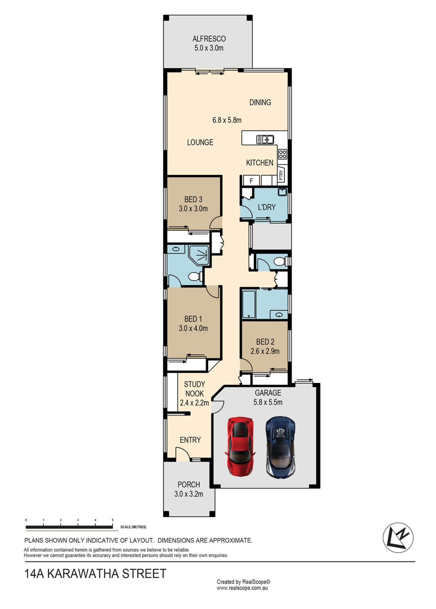 Floorplan of Homely house listing, 14a Karawatha Street, Springwood QLD 4127