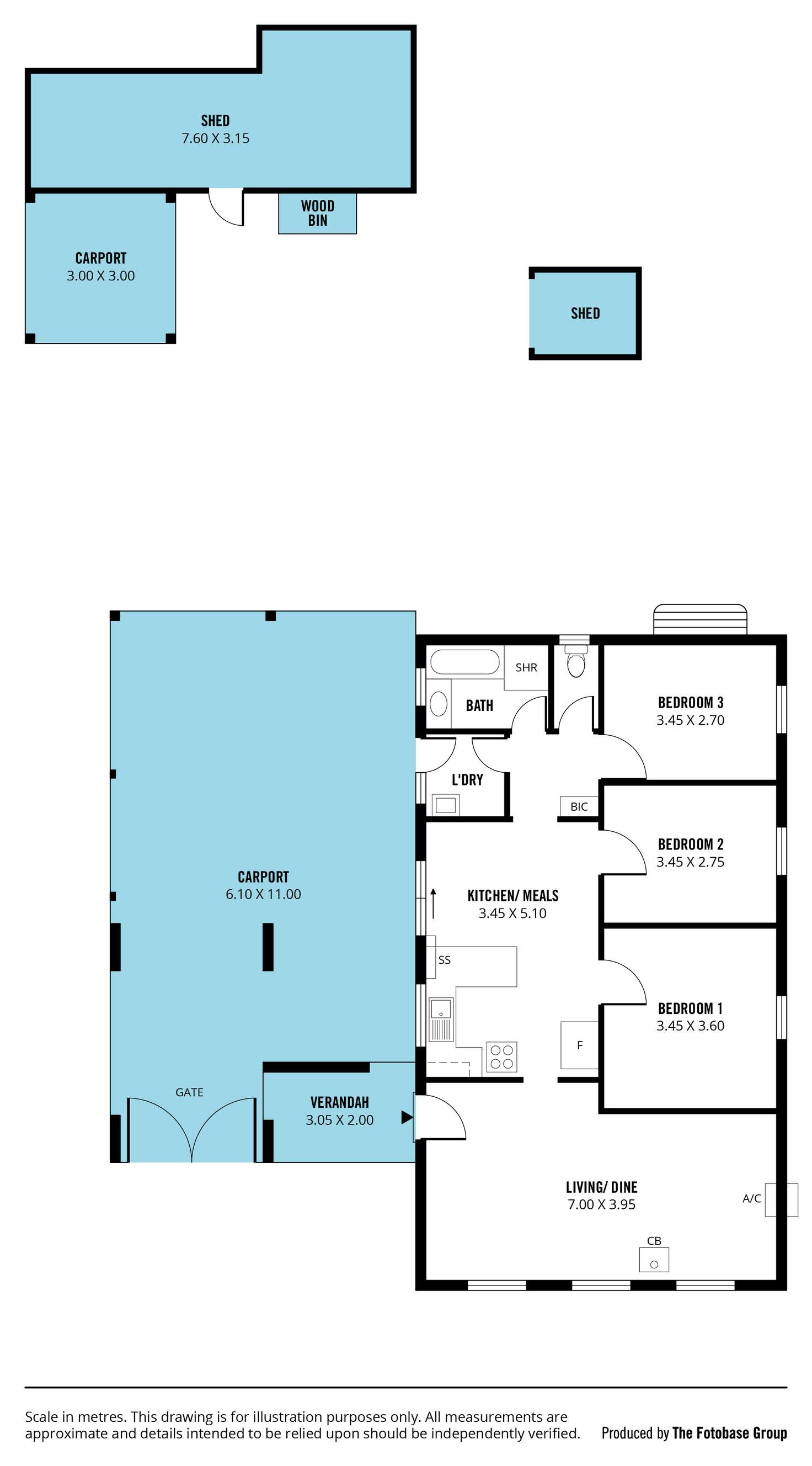Floorplan of Homely house listing, 35 Midhurst Avenue, Christie Downs SA 5164