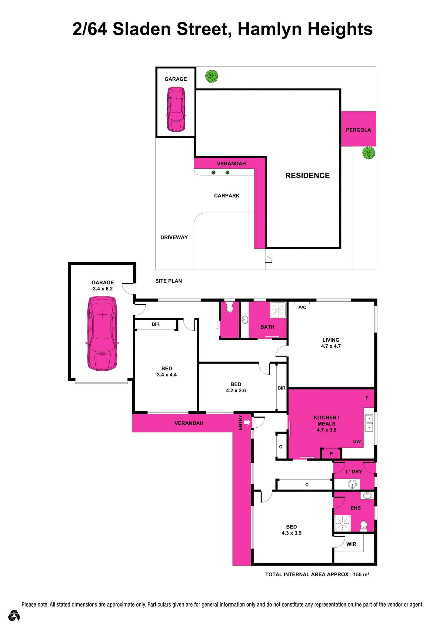 Floorplan of Homely house listing, 2/64 Sladen Street, Hamlyn Heights VIC 3215