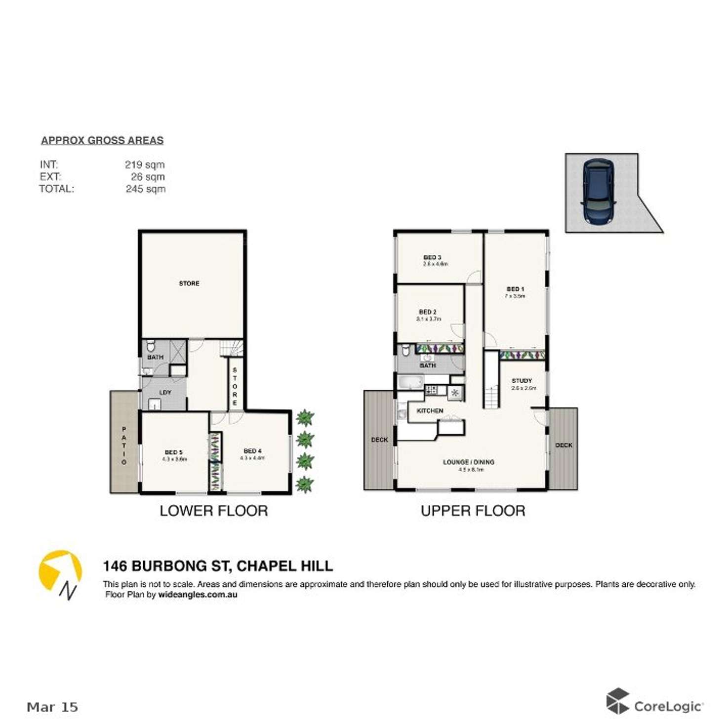 Floorplan of Homely house listing, 146 Burbong Street, Chapel Hill QLD 4069