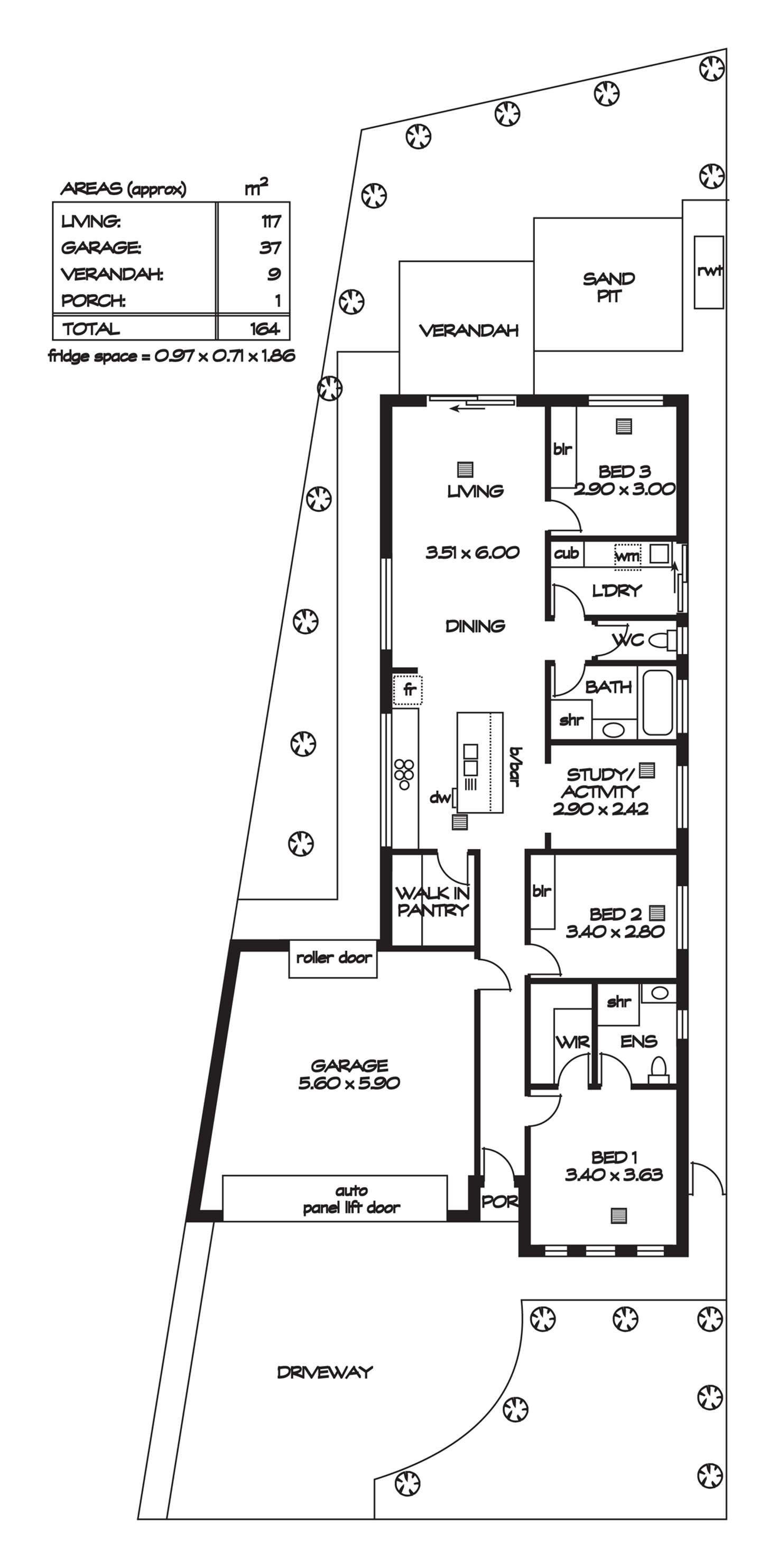 Floorplan of Homely house listing, 4 Rowe Street, Para Hills SA 5096