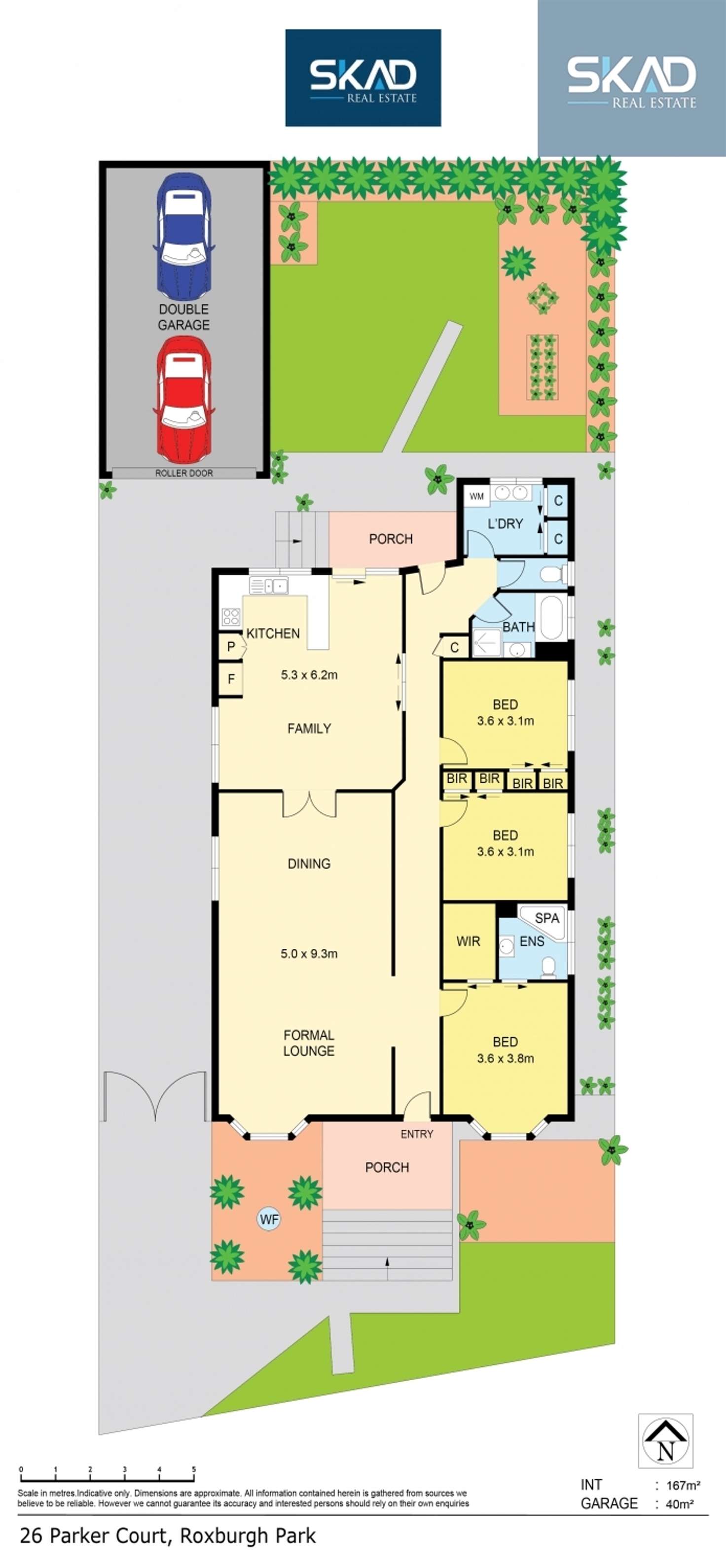 Floorplan of Homely house listing, 26 Parker Court, Roxburgh Park VIC 3064