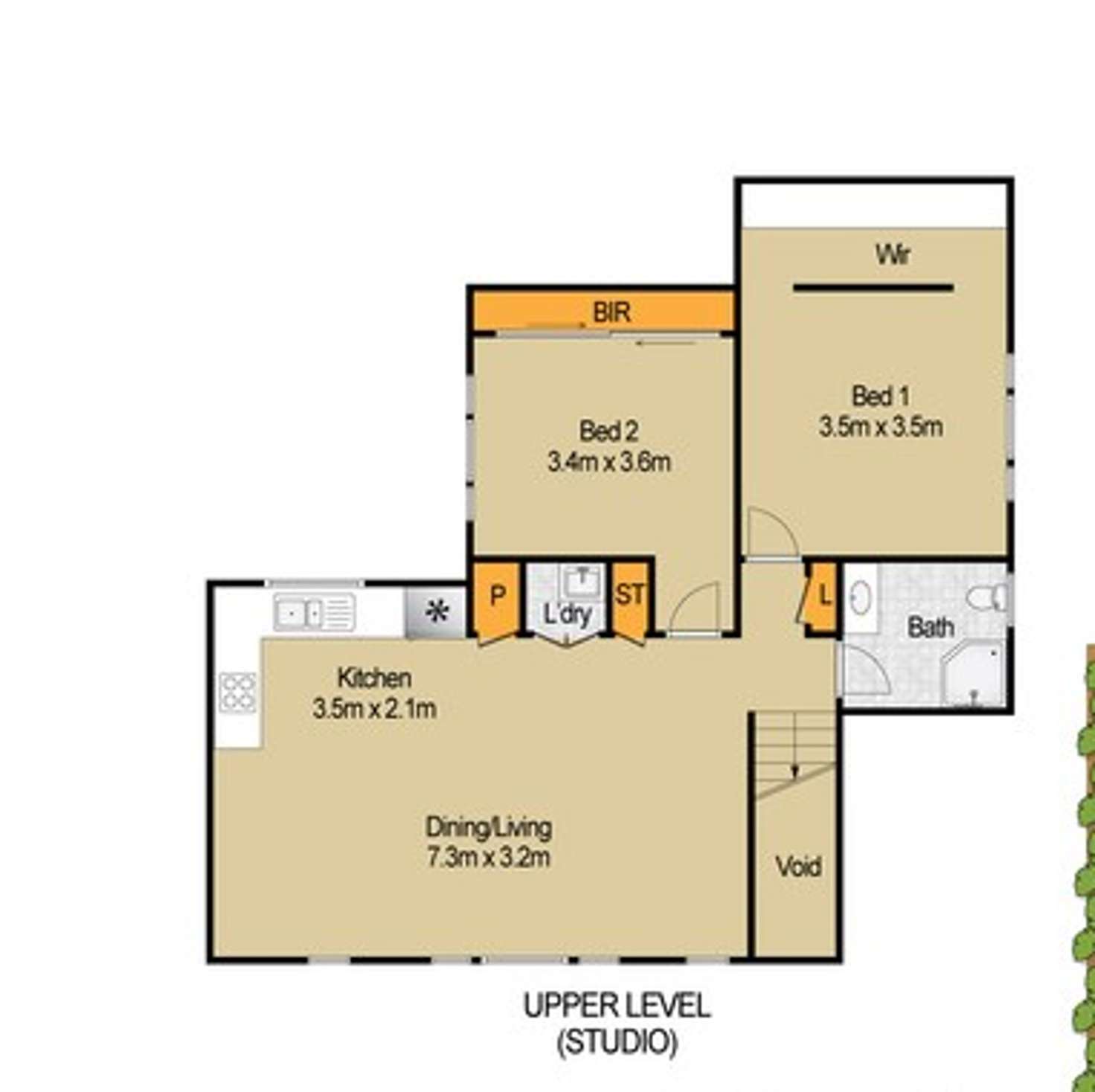 Floorplan of Homely unit listing, 3A Filante Street, Kellyville Ridge NSW 2155