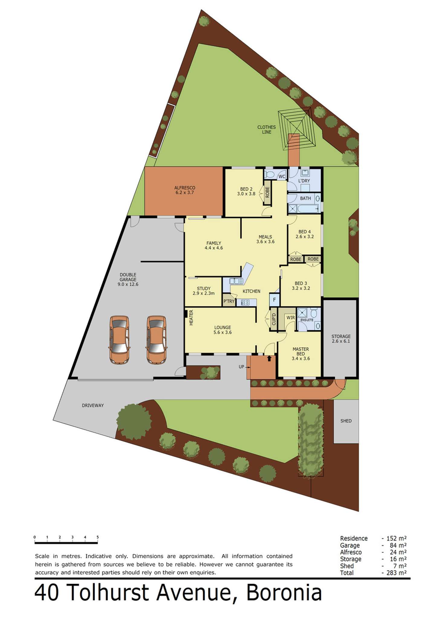 Floorplan of Homely house listing, 40 Tolhurst Avenue, Boronia VIC 3155