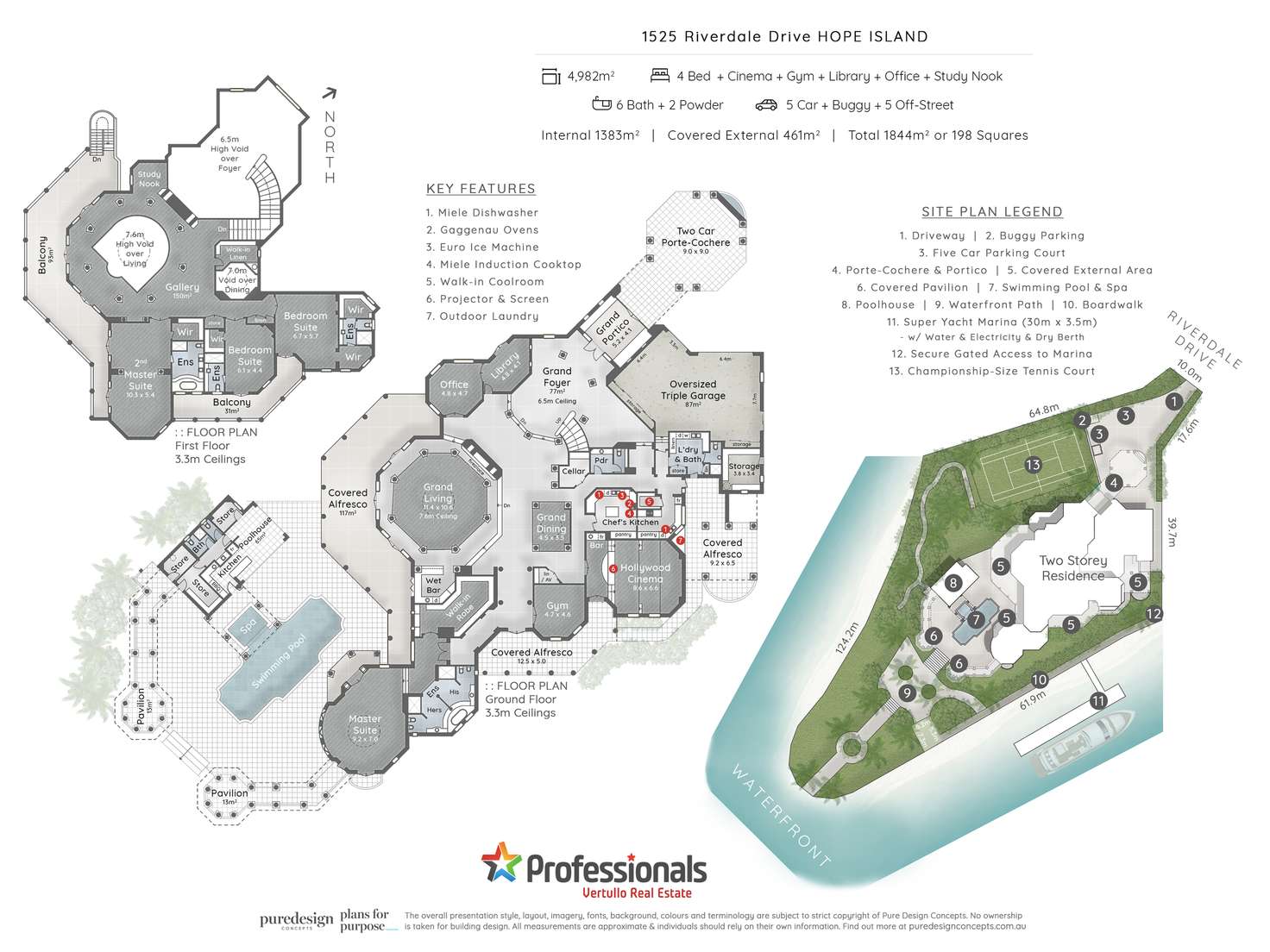 Floorplan of Homely house listing, 1525 Riverdale Drive, Hope Island QLD 4212