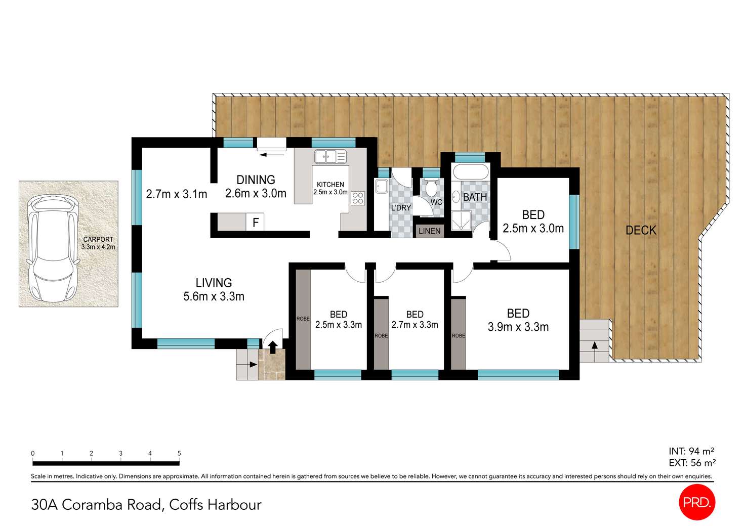 Floorplan of Homely house listing, 30A Coramba Road, Coffs Harbour NSW 2450