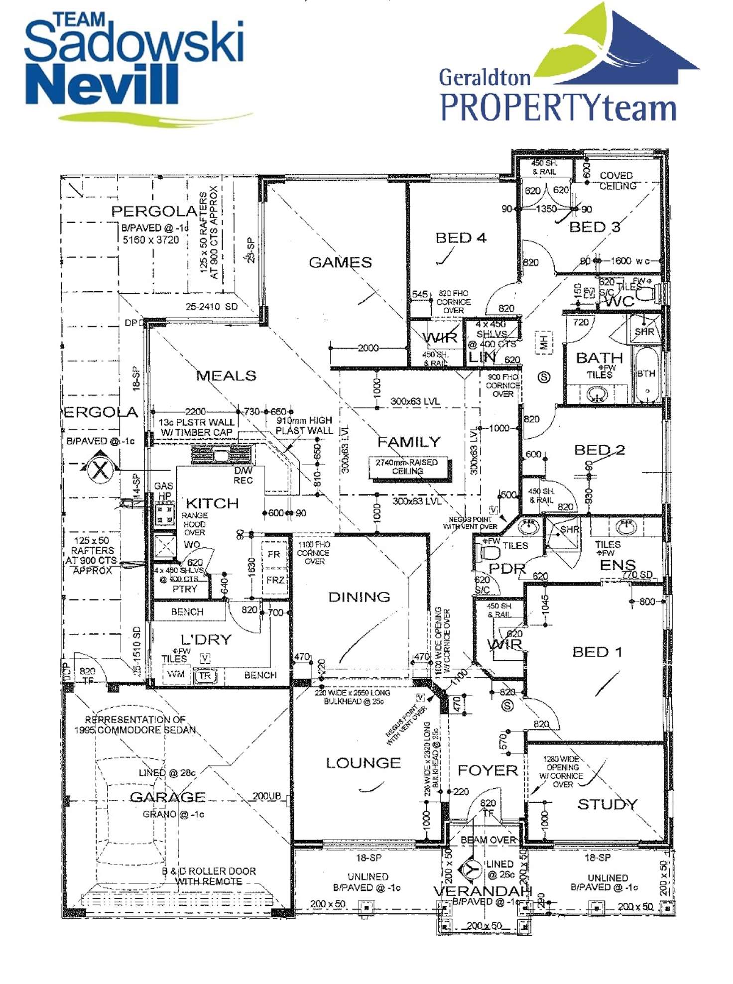 Floorplan of Homely house listing, 10 Queenscliff Close, Tarcoola Beach WA 6530