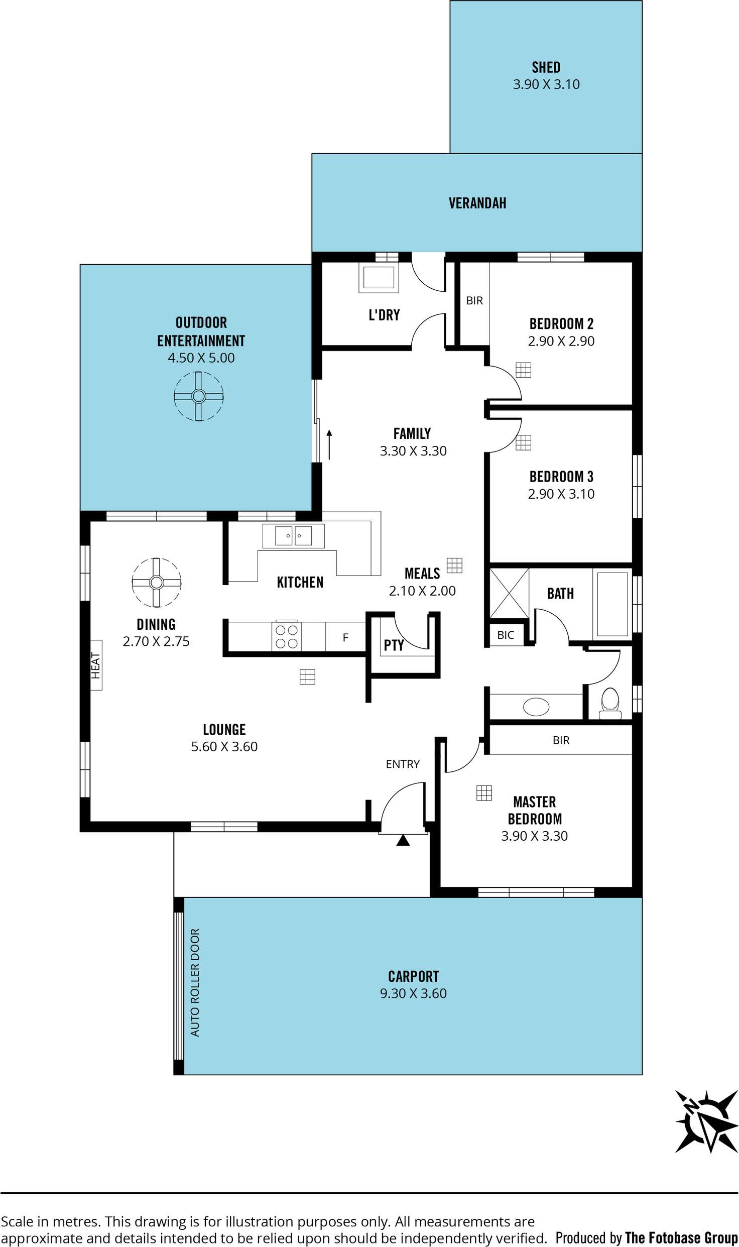 Floorplan of Homely house listing, 1a Morgan Avenue, Seaview Downs SA 5049