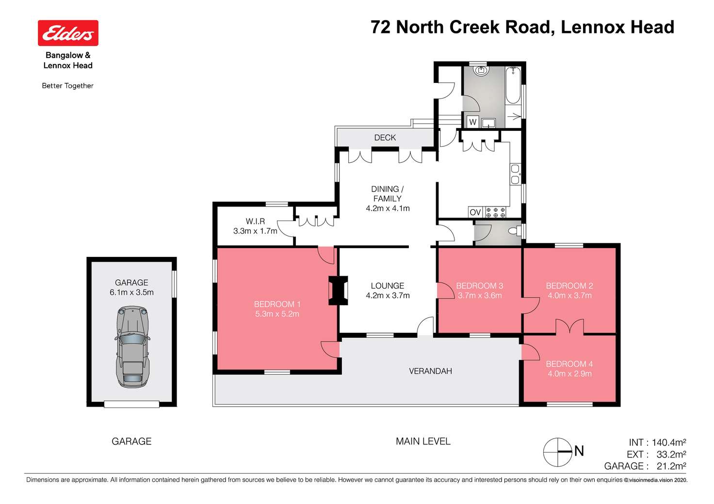 Floorplan of Homely house listing, 72 North Creek Road, Lennox Head NSW 2478