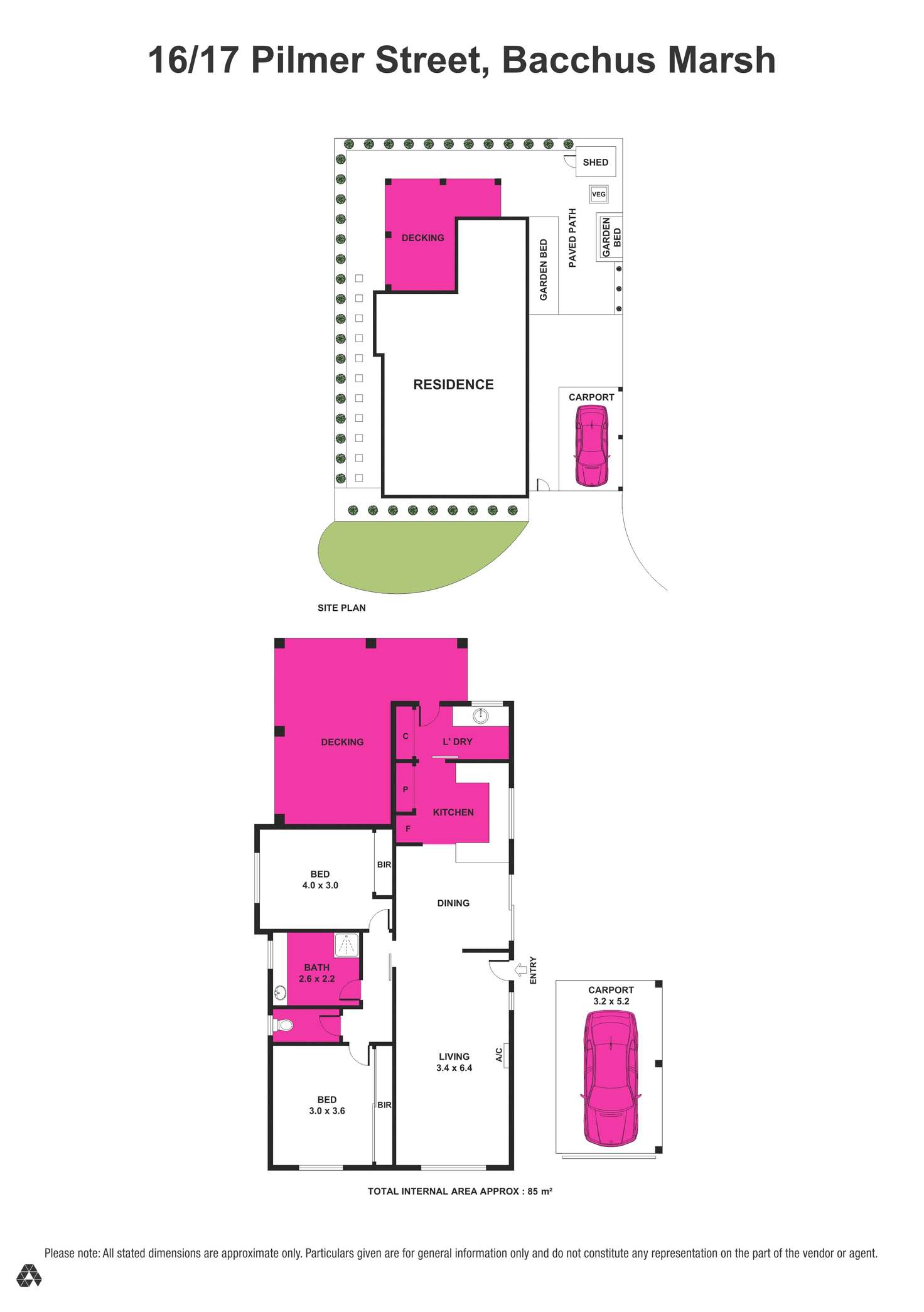Floorplan of Homely unit listing, 16/17 Pilmer Street, Bacchus Marsh VIC 3340