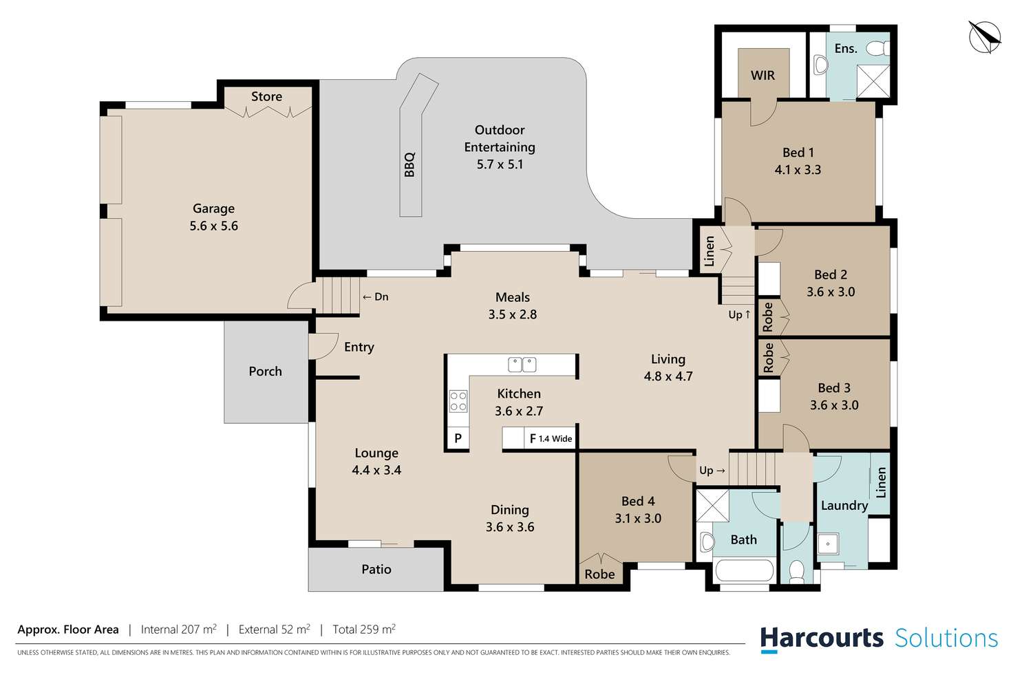 Floorplan of Homely house listing, 15 Oakmont Crescent, Albany Creek QLD 4035