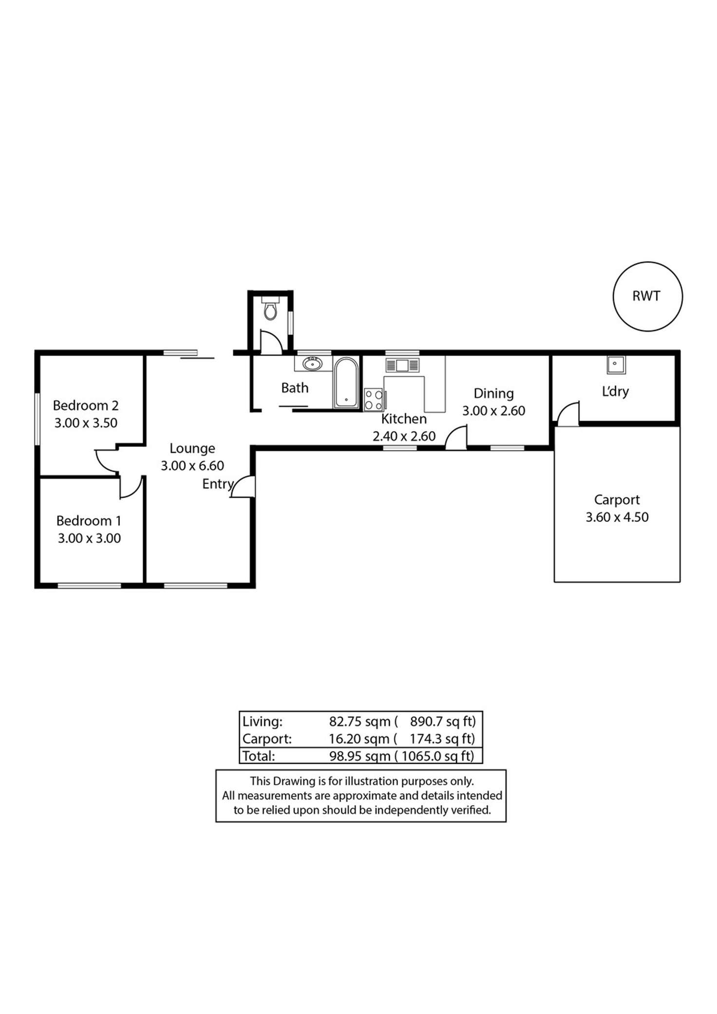 Floorplan of Homely house listing, 20 & 22 High Street, Coonalpyn SA 5265