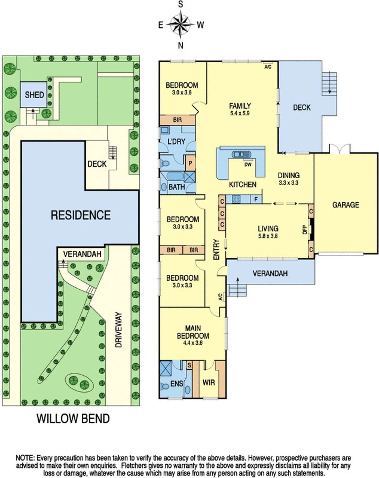 Floorplan of Homely house listing, 127 Willow Bend, Bulleen VIC 3105